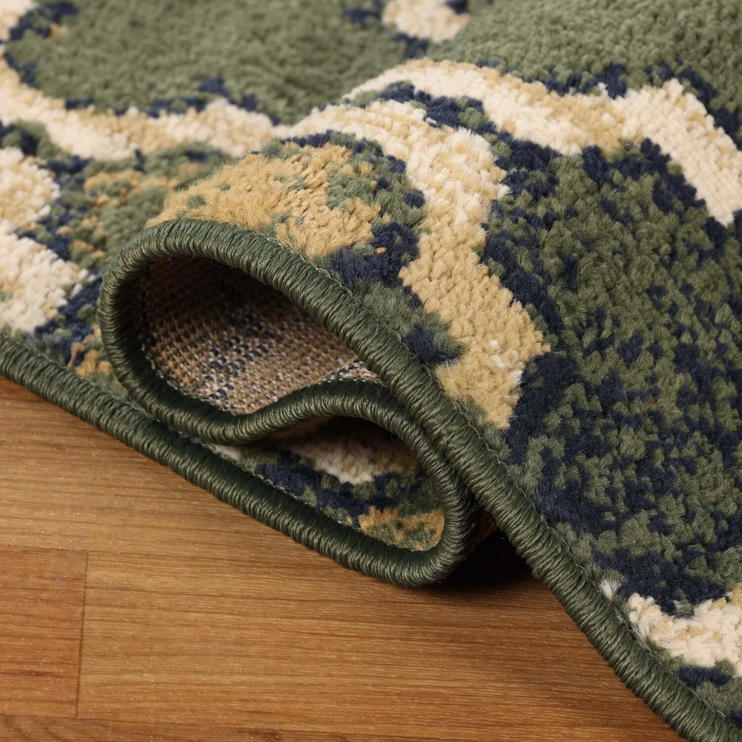 Superior Viking Modern Geometric Indoor Area Rug