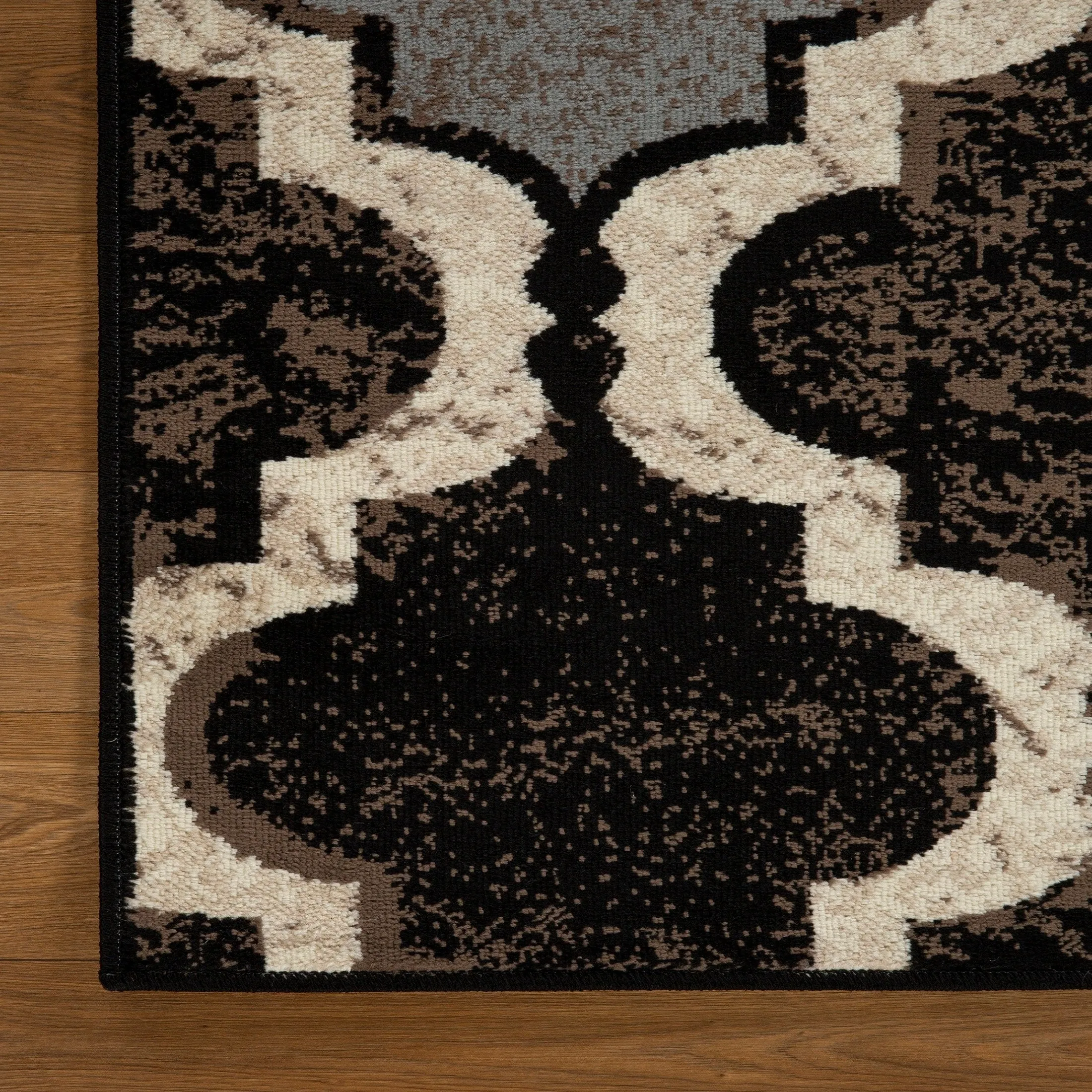 Superior Viking Modern Geometric Indoor Area Rug