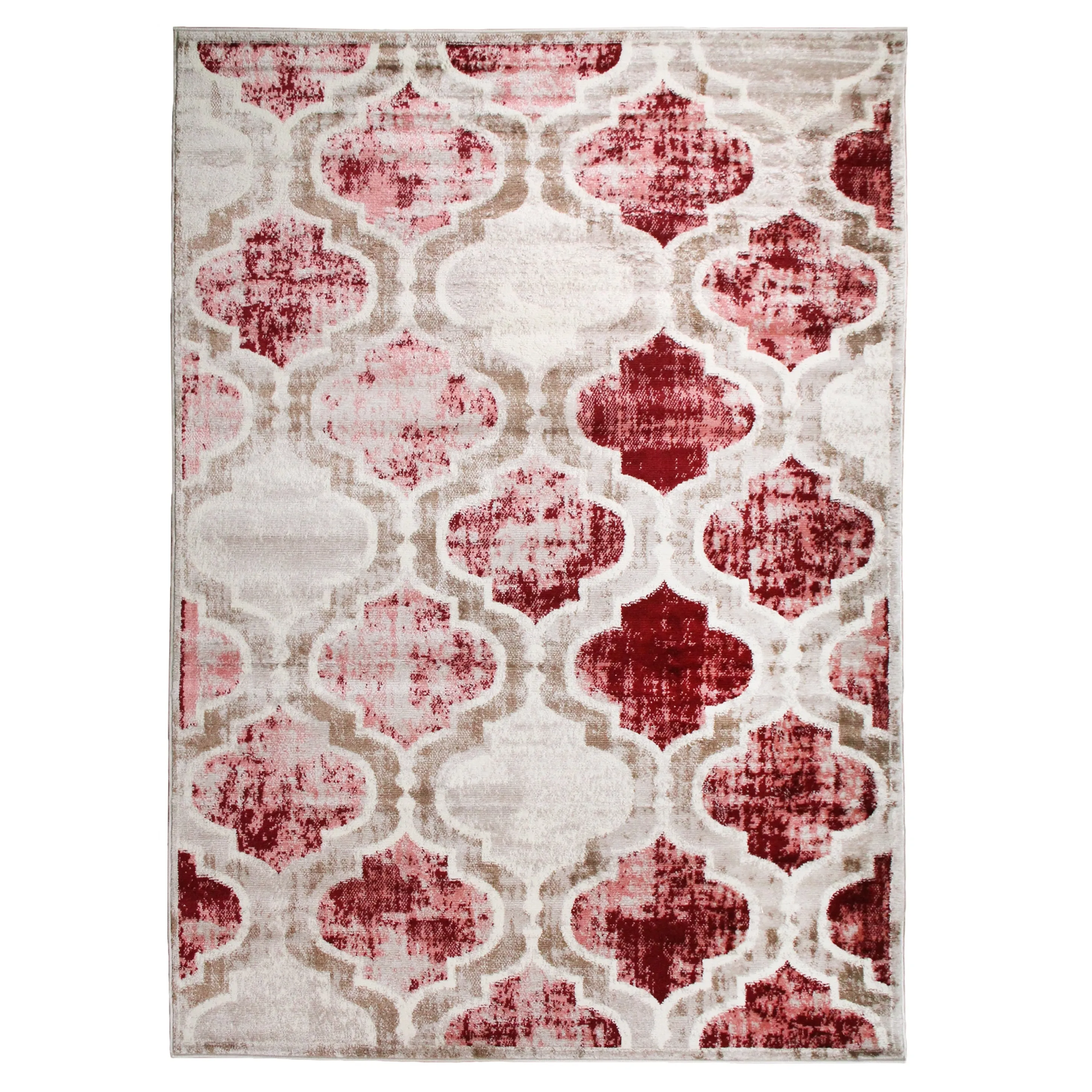 Superior Viking Modern Geometric Indoor Area Rug