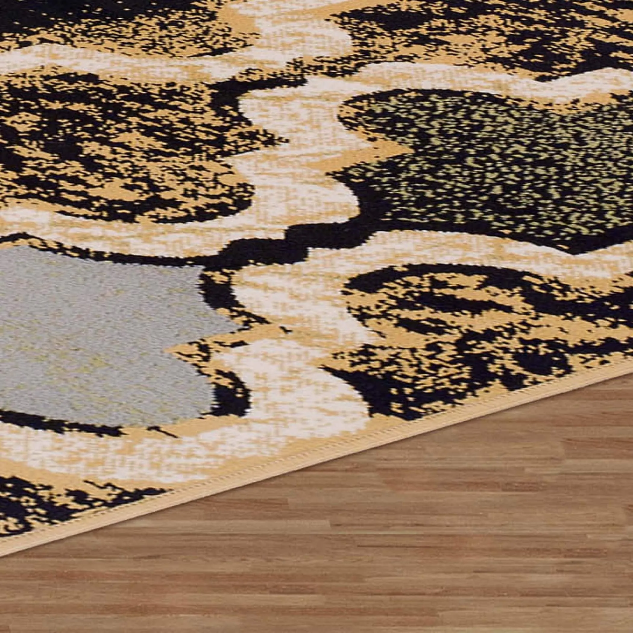Superior Viking Modern Geometric Indoor Area Rug