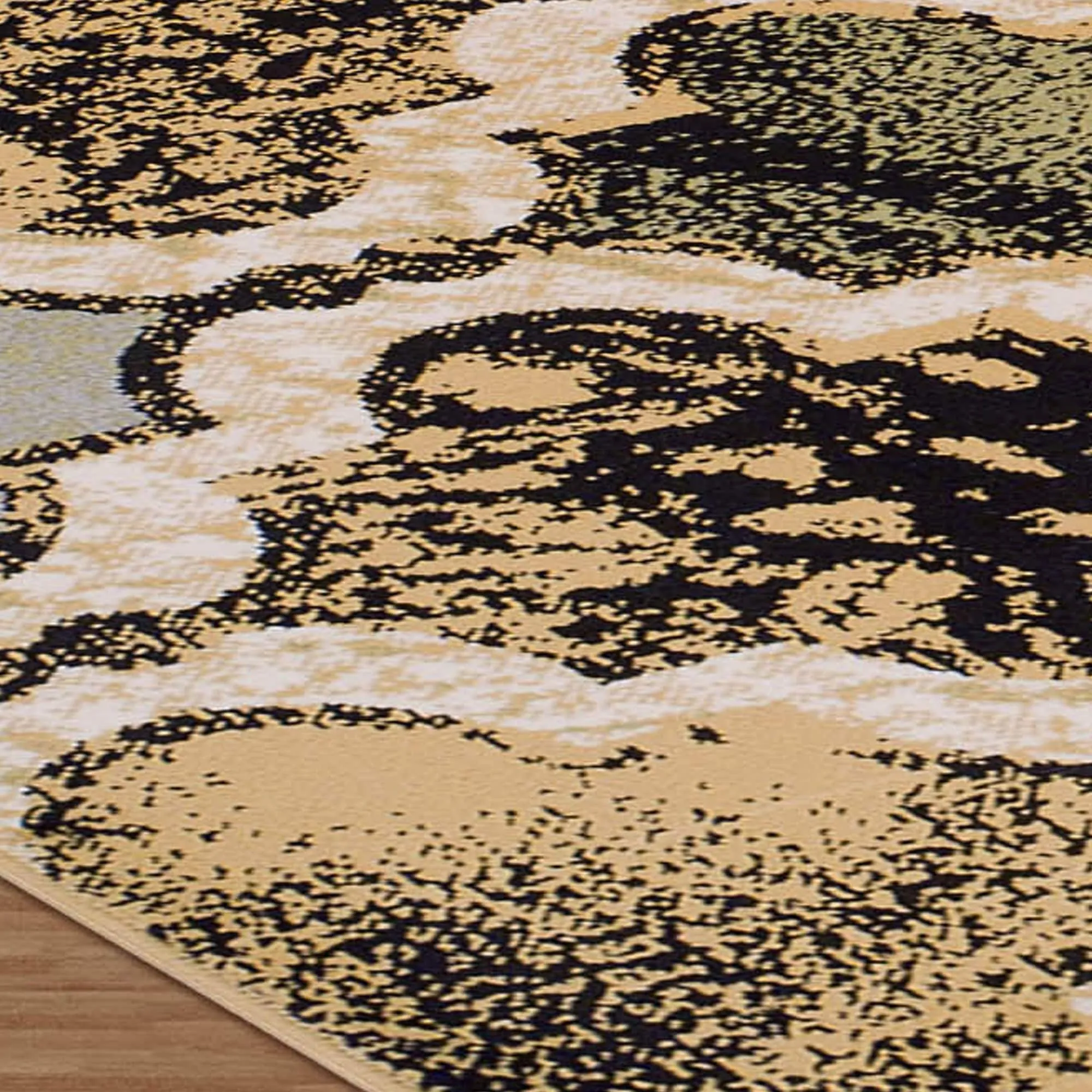 Superior Viking Modern Geometric Indoor Area Rug