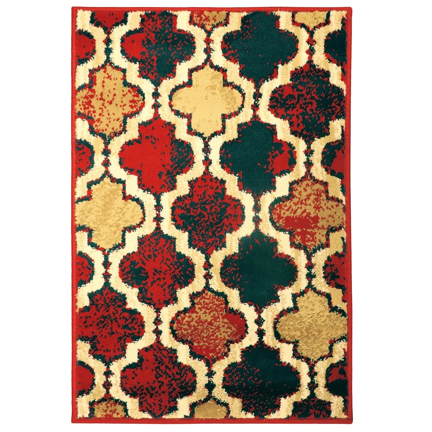 Superior Viking Modern Geometric Indoor Area Rug