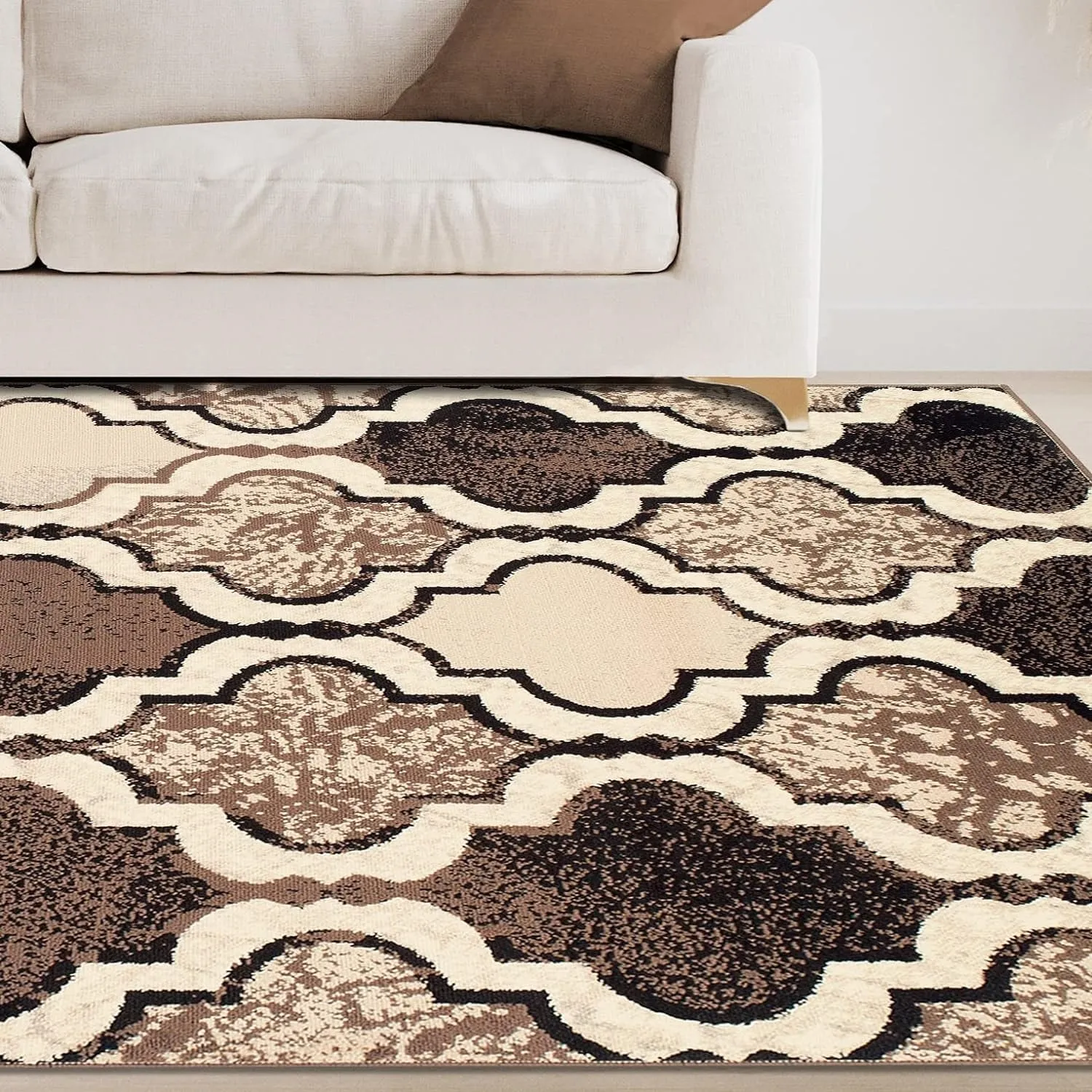 Superior Viking Modern Geometric Indoor Area Rug
