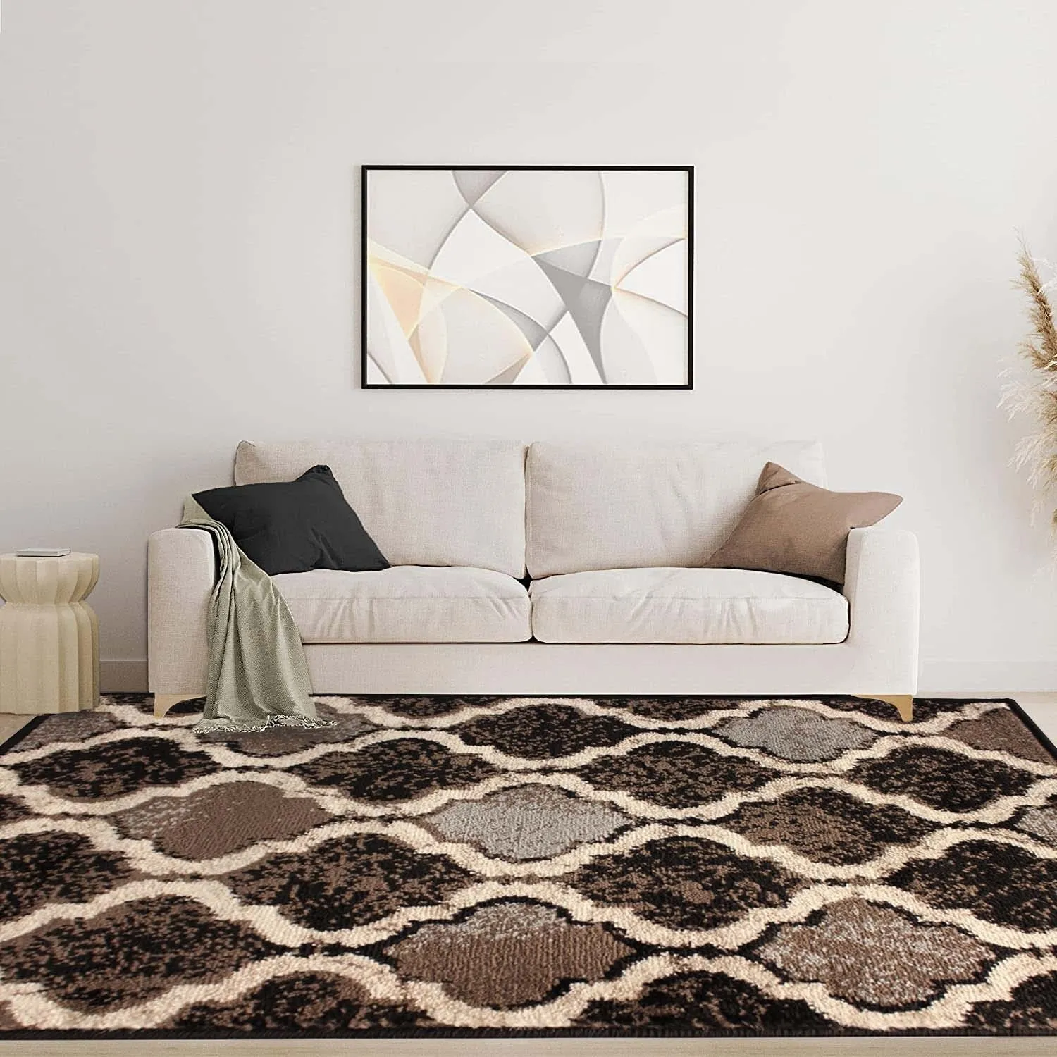 Superior Viking Modern Geometric Indoor Area Rug