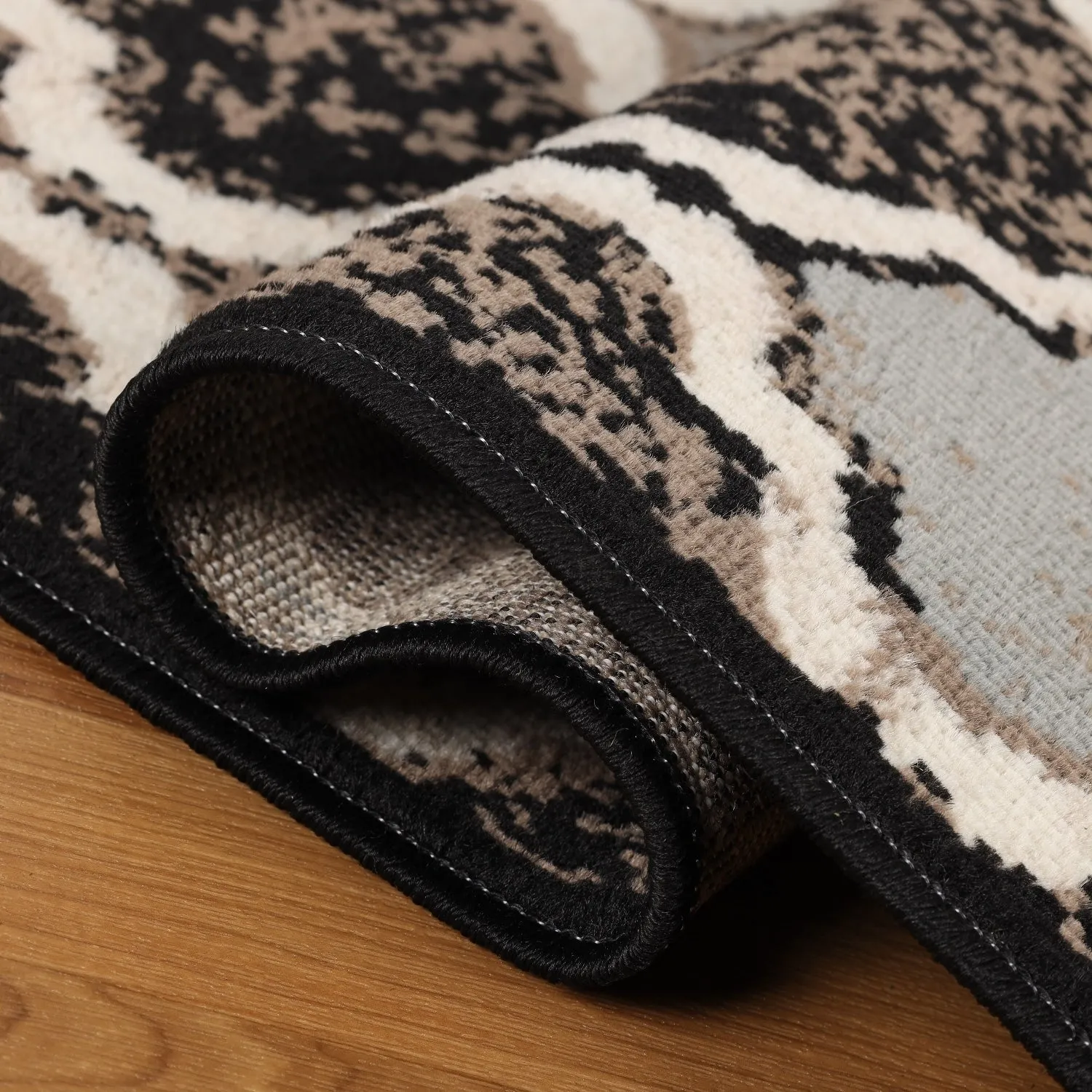 Superior Viking Modern Geometric Indoor Area Rug