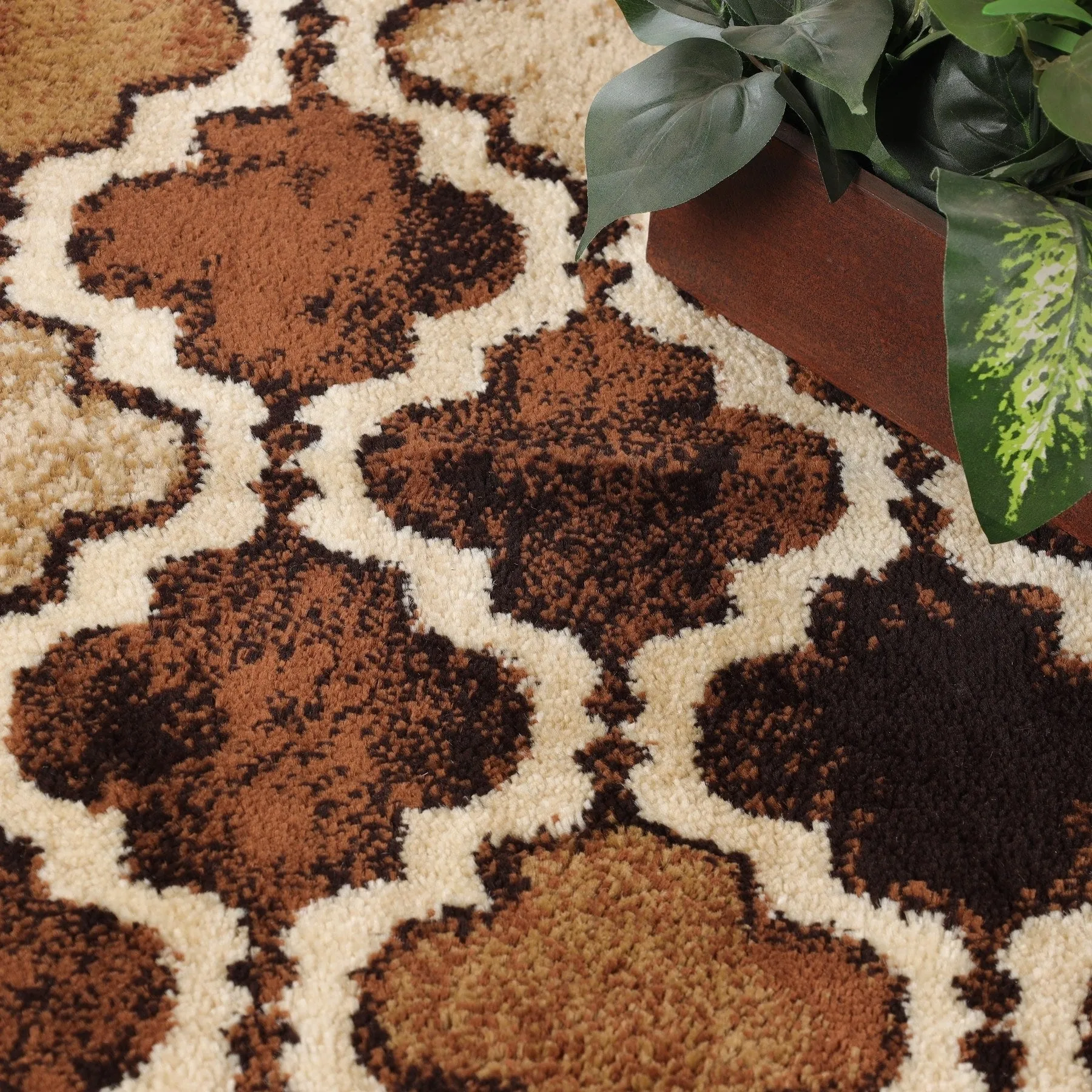Superior Viking Modern Geometric Indoor Area Rug