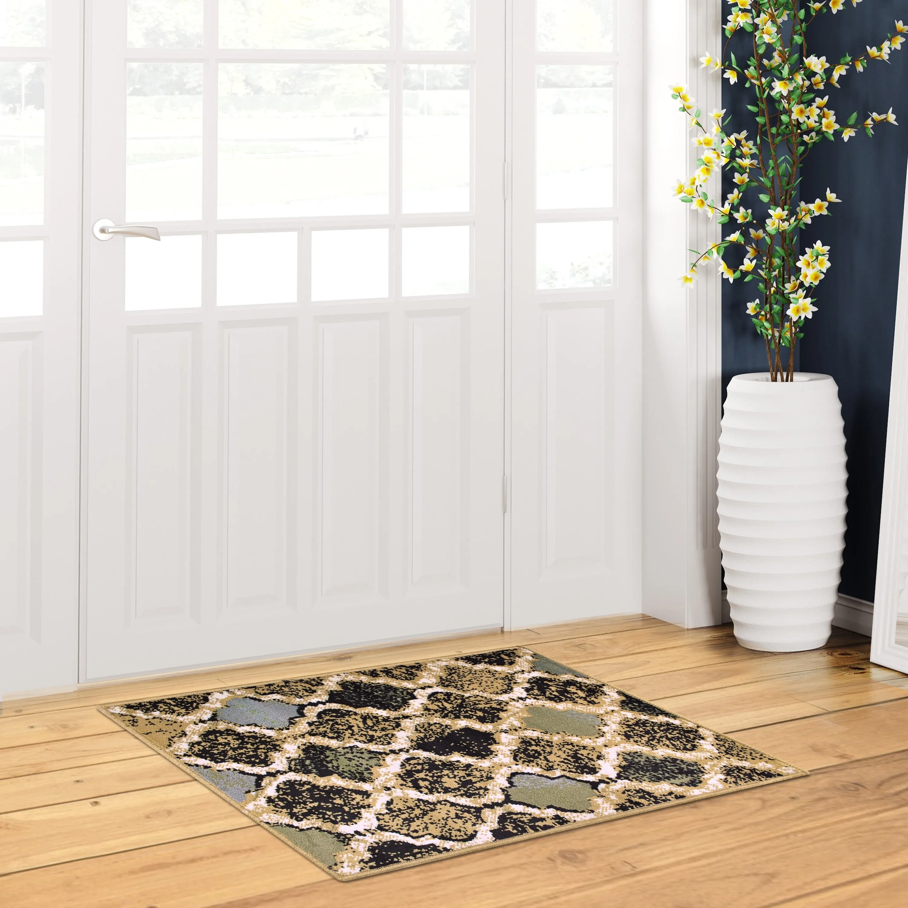 Superior Viking Modern Geometric Indoor Area Rug