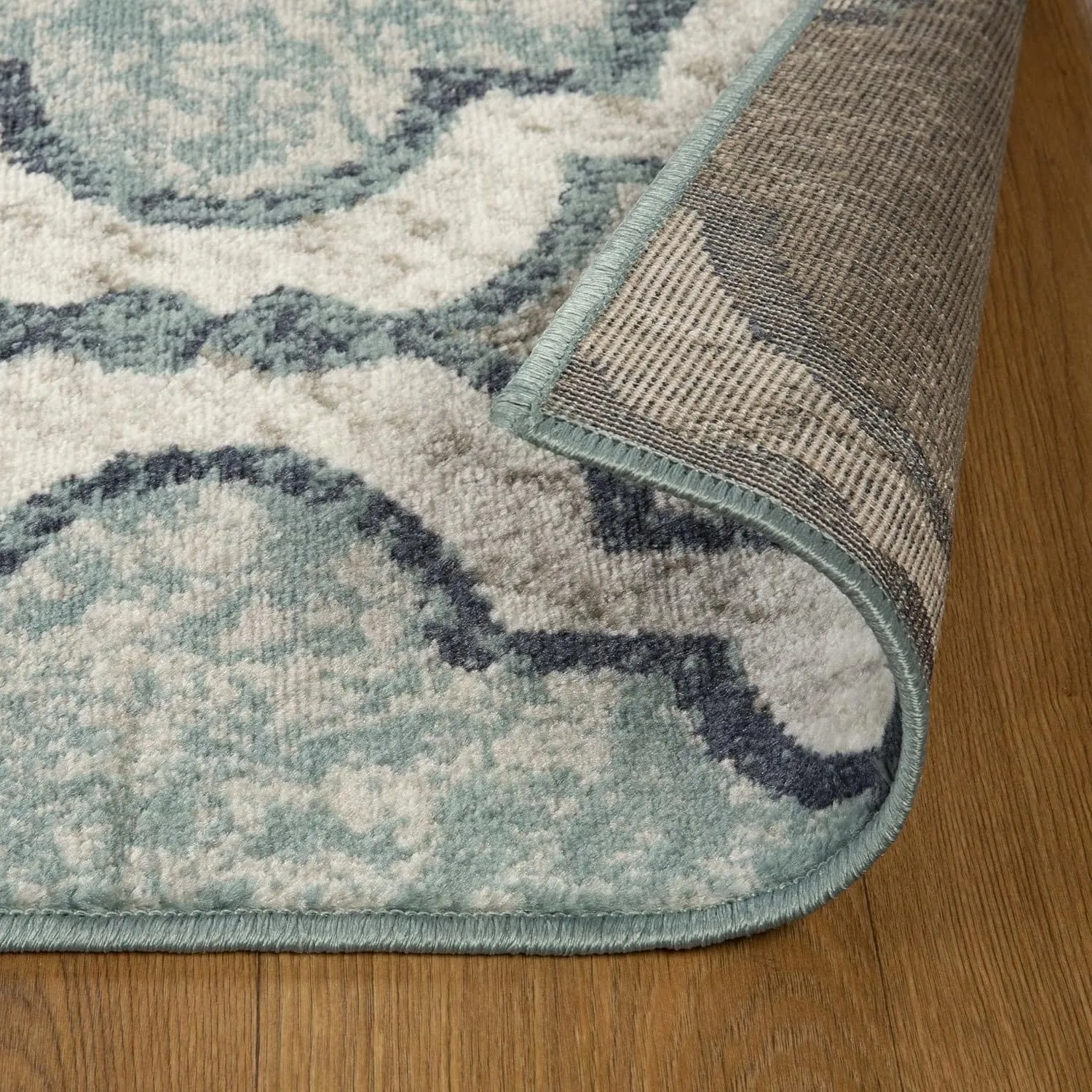Superior Viking Modern Geometric Indoor Area Rug
