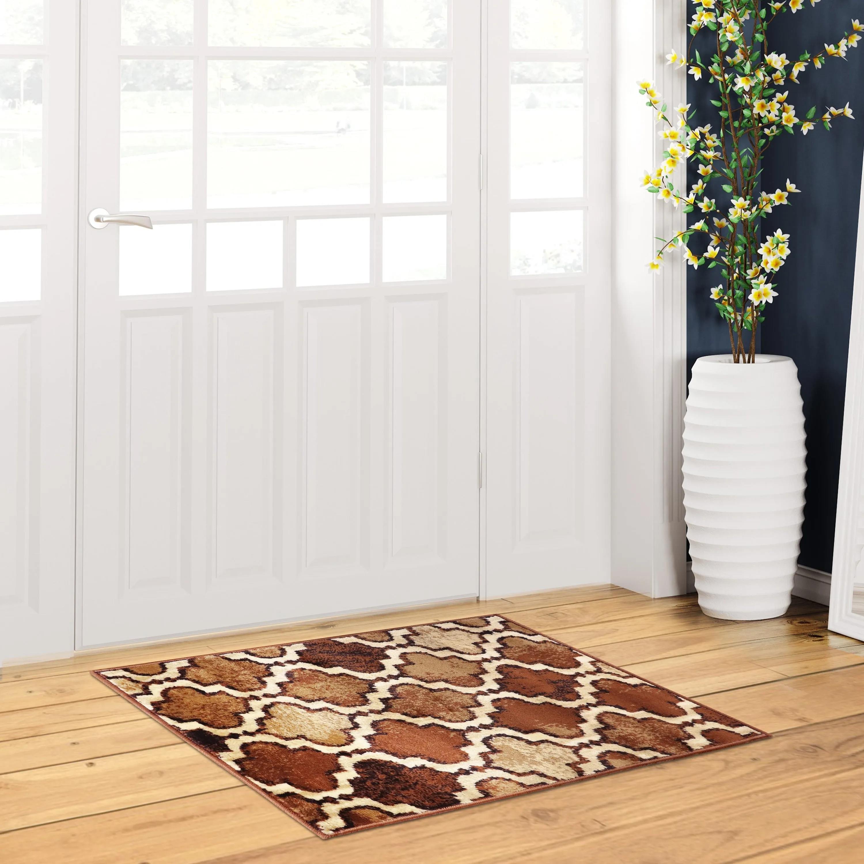 Superior Viking Modern Geometric Indoor Area Rug