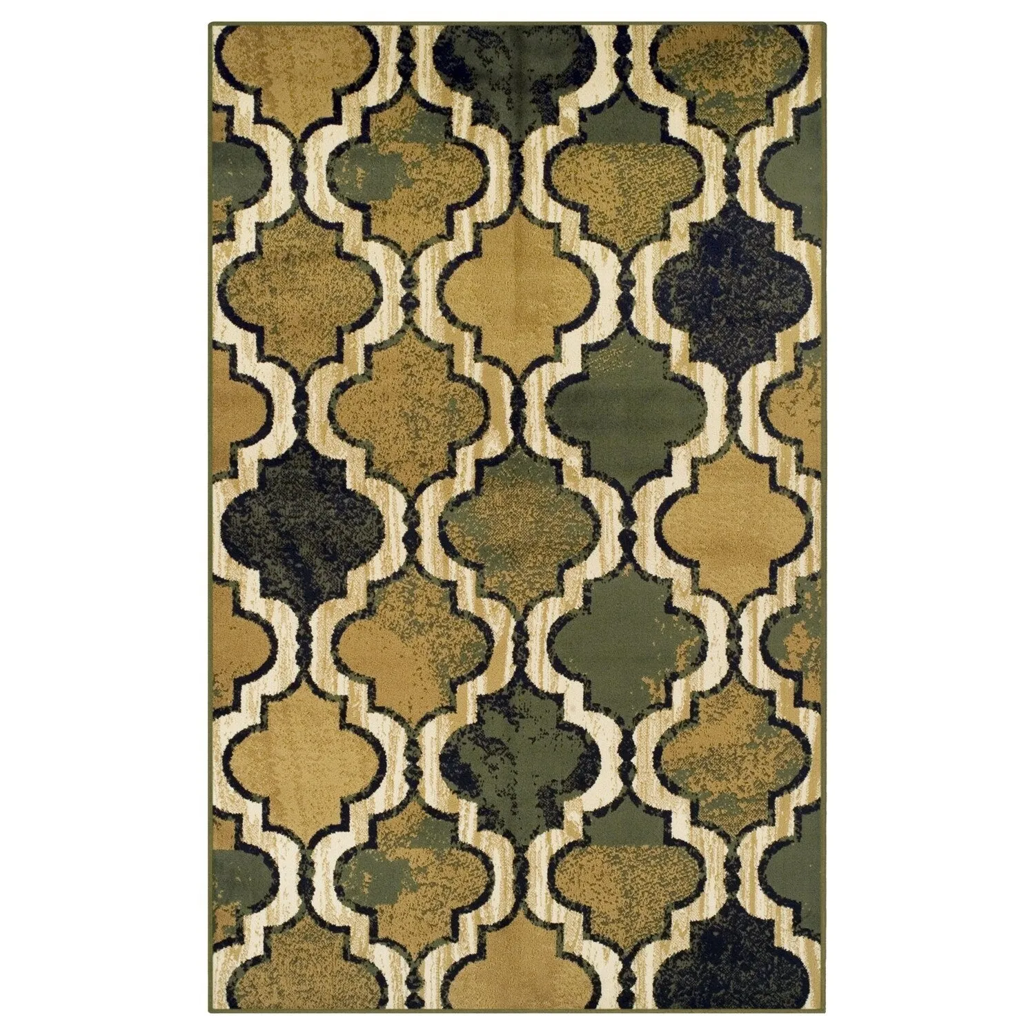 Superior Viking Modern Geometric Indoor Area Rug