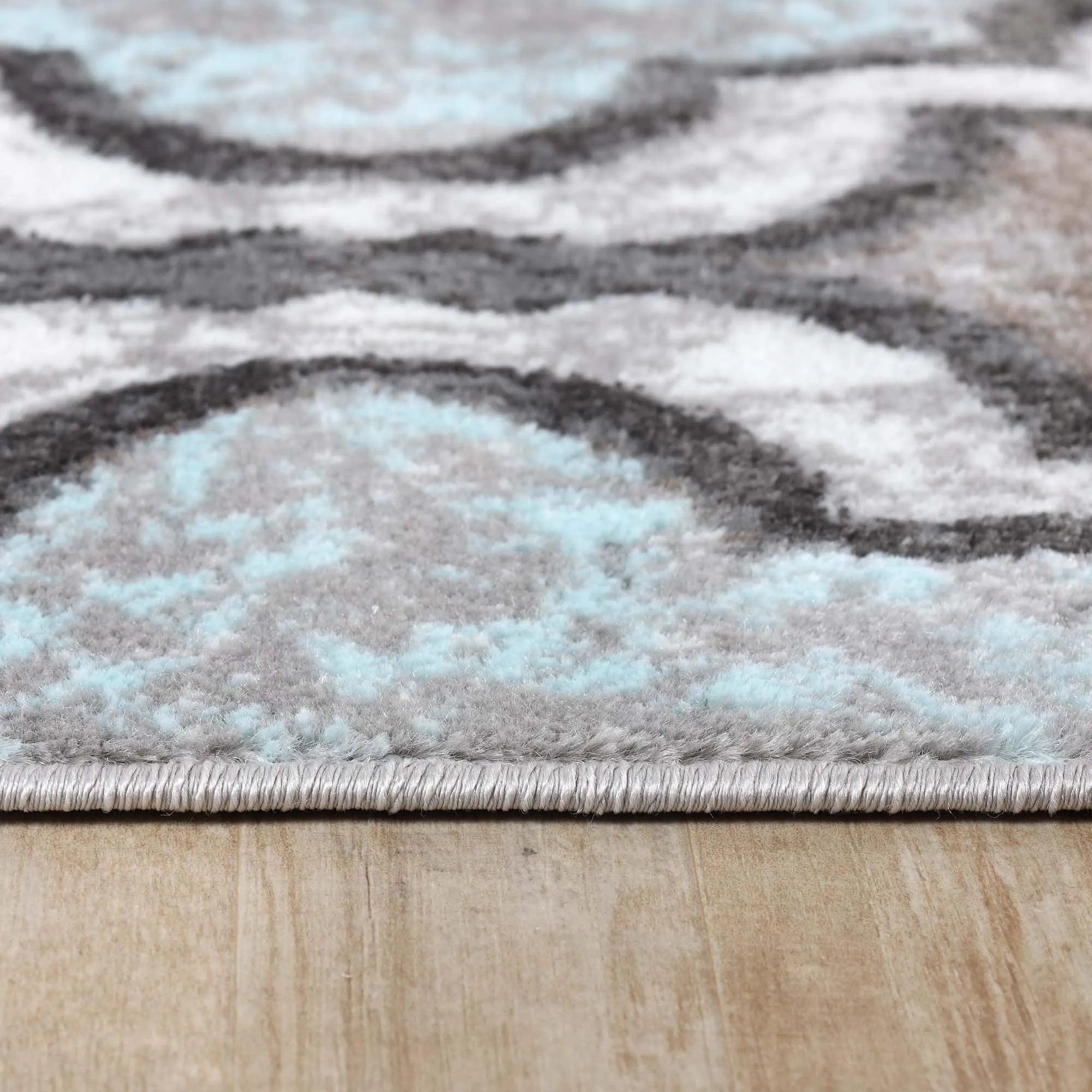 Superior Viking Modern Geometric Indoor Area Rug