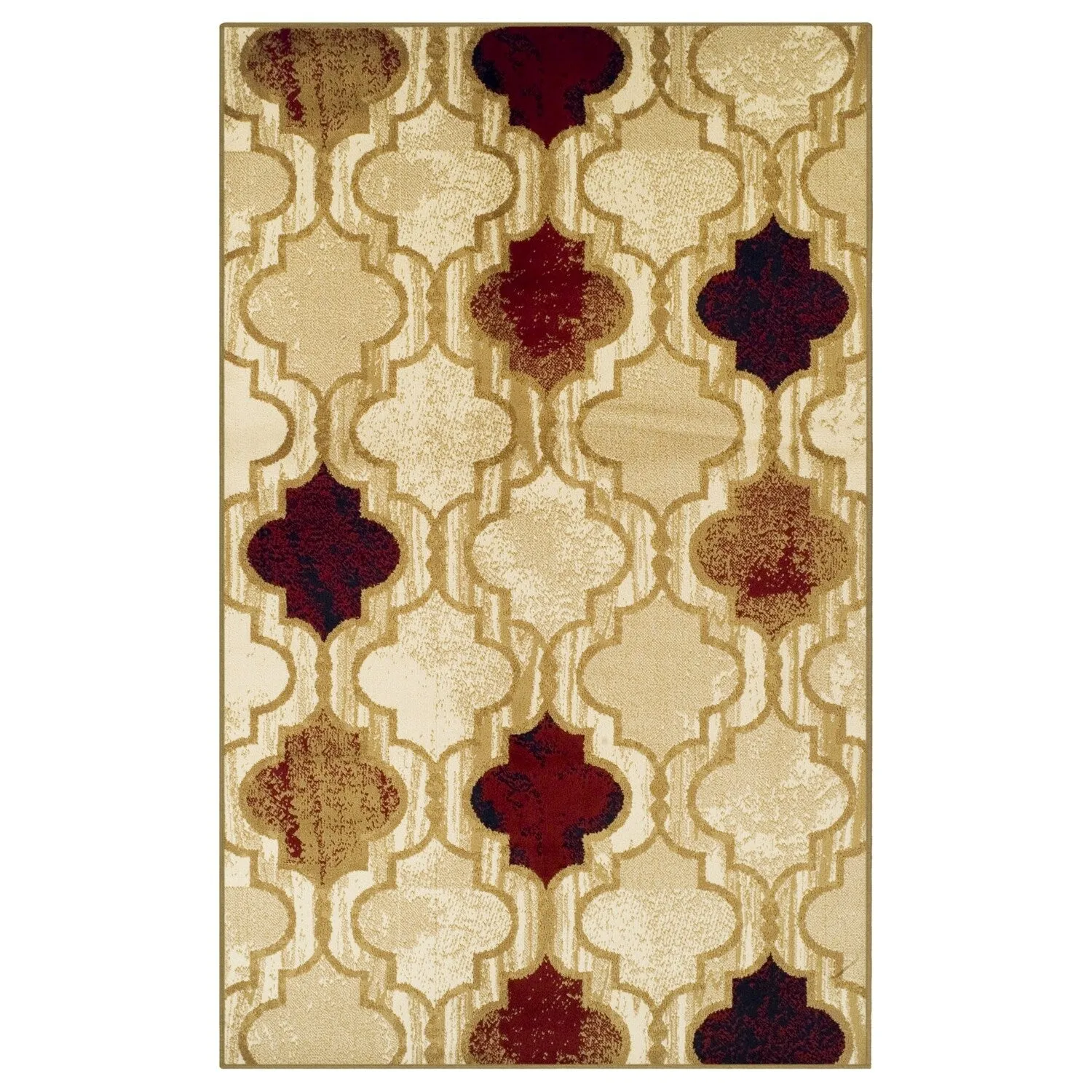 Superior Viking Modern Geometric Indoor Area Rug