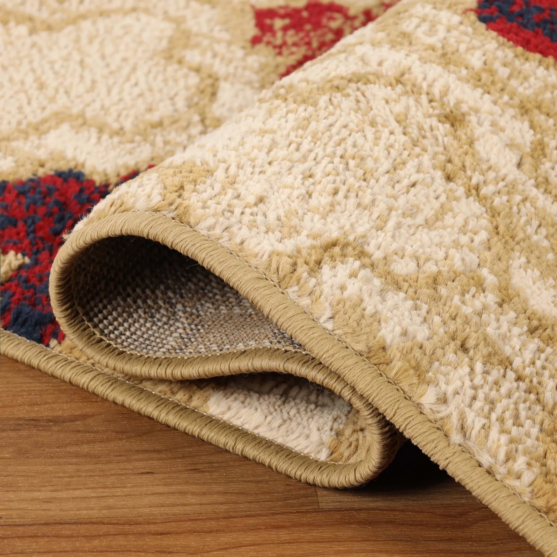 Superior Viking Modern Geometric Indoor Area Rug