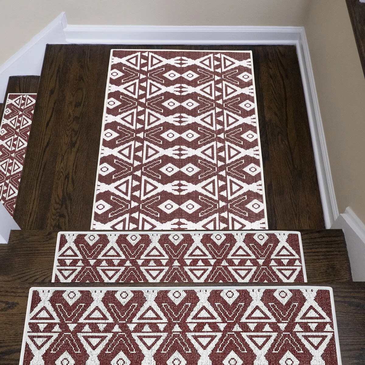 Sussexhome Heavy Duty Ultra Thin Non Slip Washable Cotton Indoor Rug - 2' x 3'