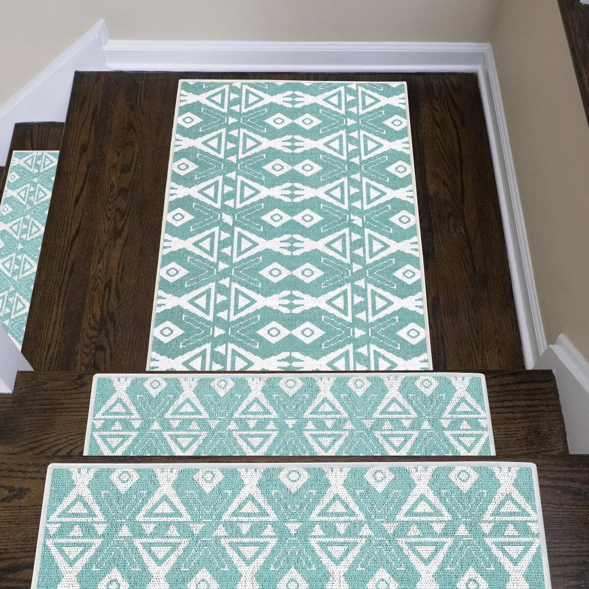 Sussexhome Heavy Duty Ultra Thin Non Slip Washable Cotton Indoor Rug - 2' x 3'