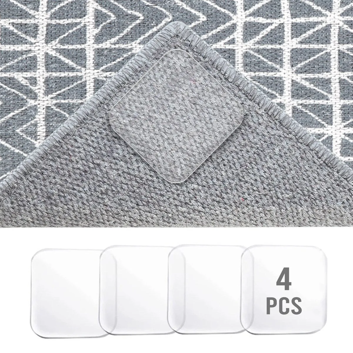Sussexhome Heavy Duty Ultra Thin Non Slip Washable Cotton Indoor Rug - 2' x 3'
