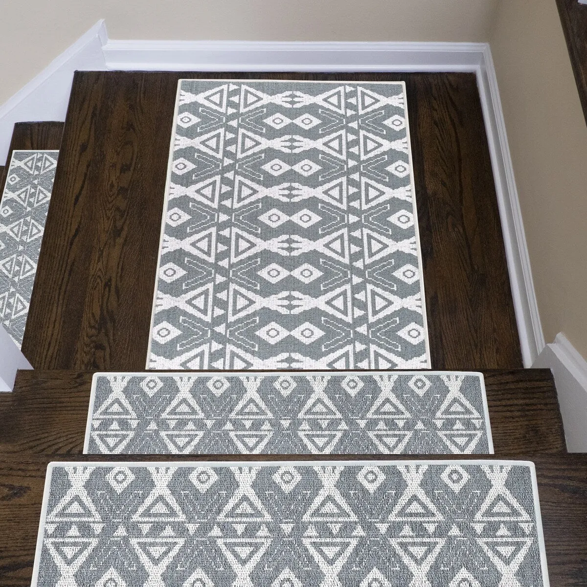 Sussexhome Heavy Duty Ultra Thin Non Slip Washable Cotton Indoor Rug - 2' x 3'