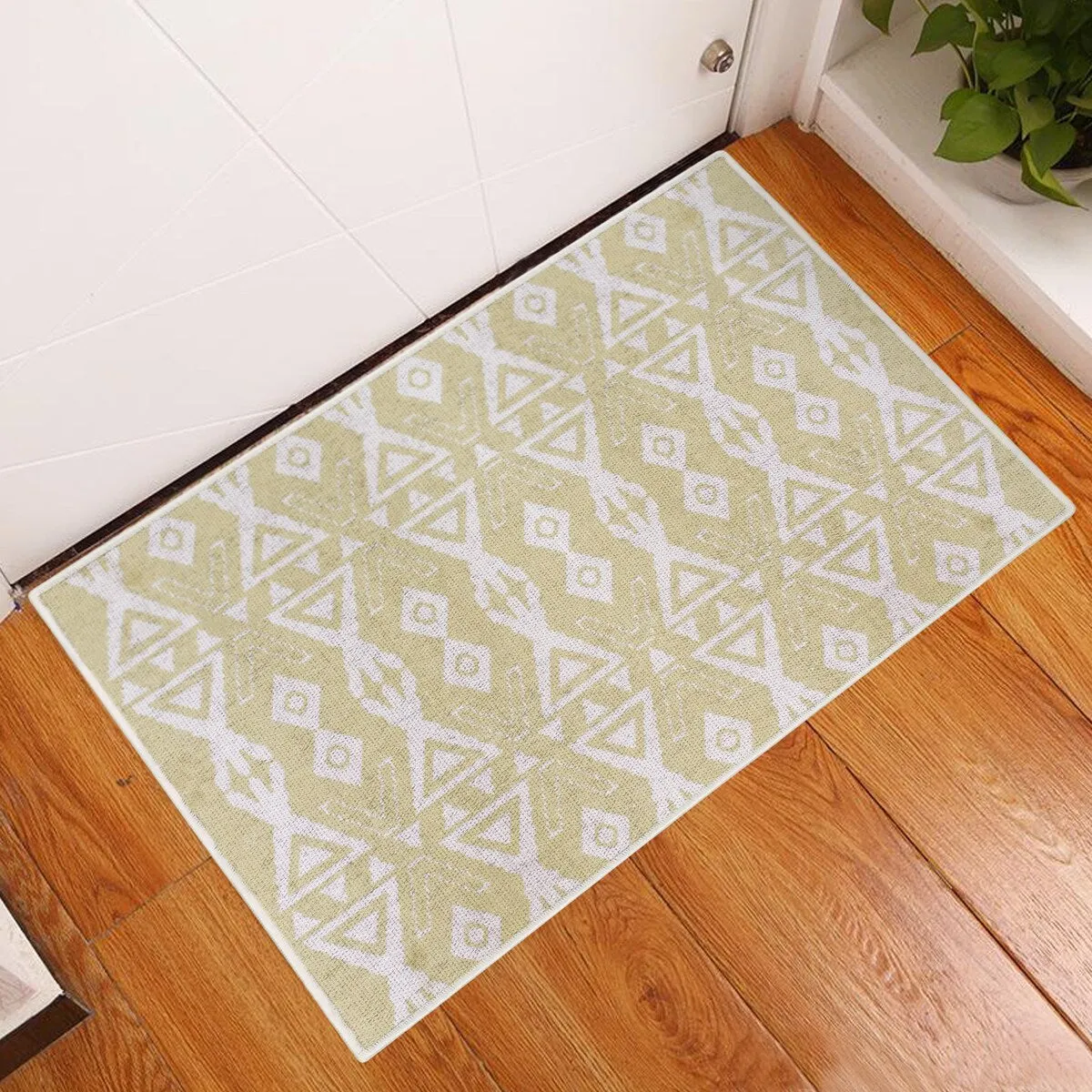 Sussexhome Heavy Duty Ultra Thin Non Slip Washable Cotton Indoor Rug - 2' x 3'