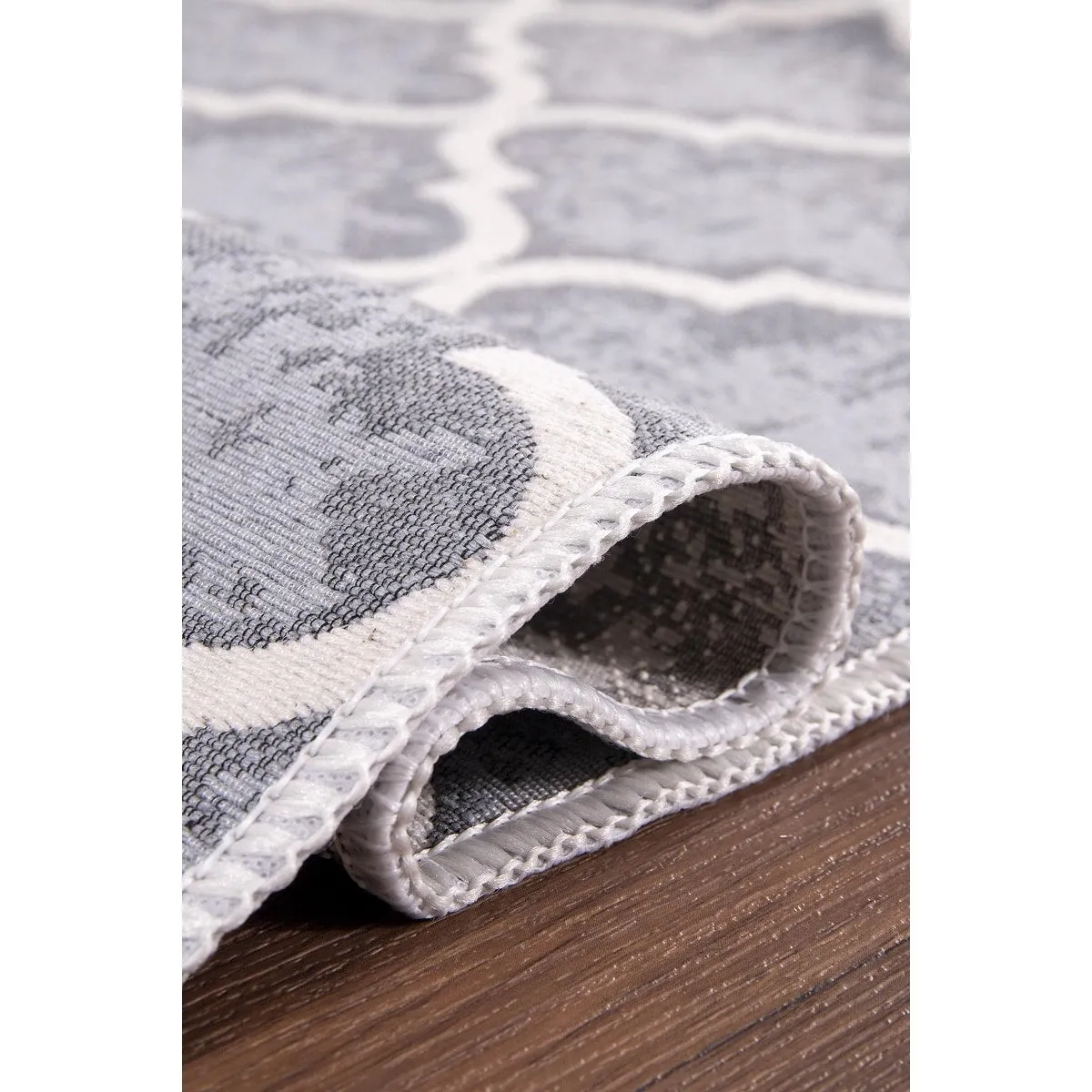 SussexHome Non-skid Ultra-thin Blended Runner Rug - 20 x 59