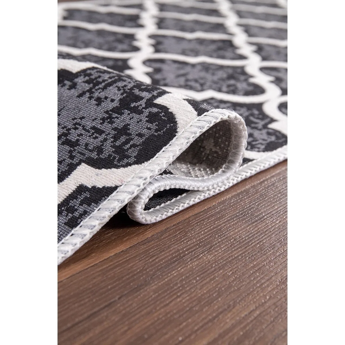 SussexHome Non-skid Ultra-thin Blended Runner Rug - 20 x 59