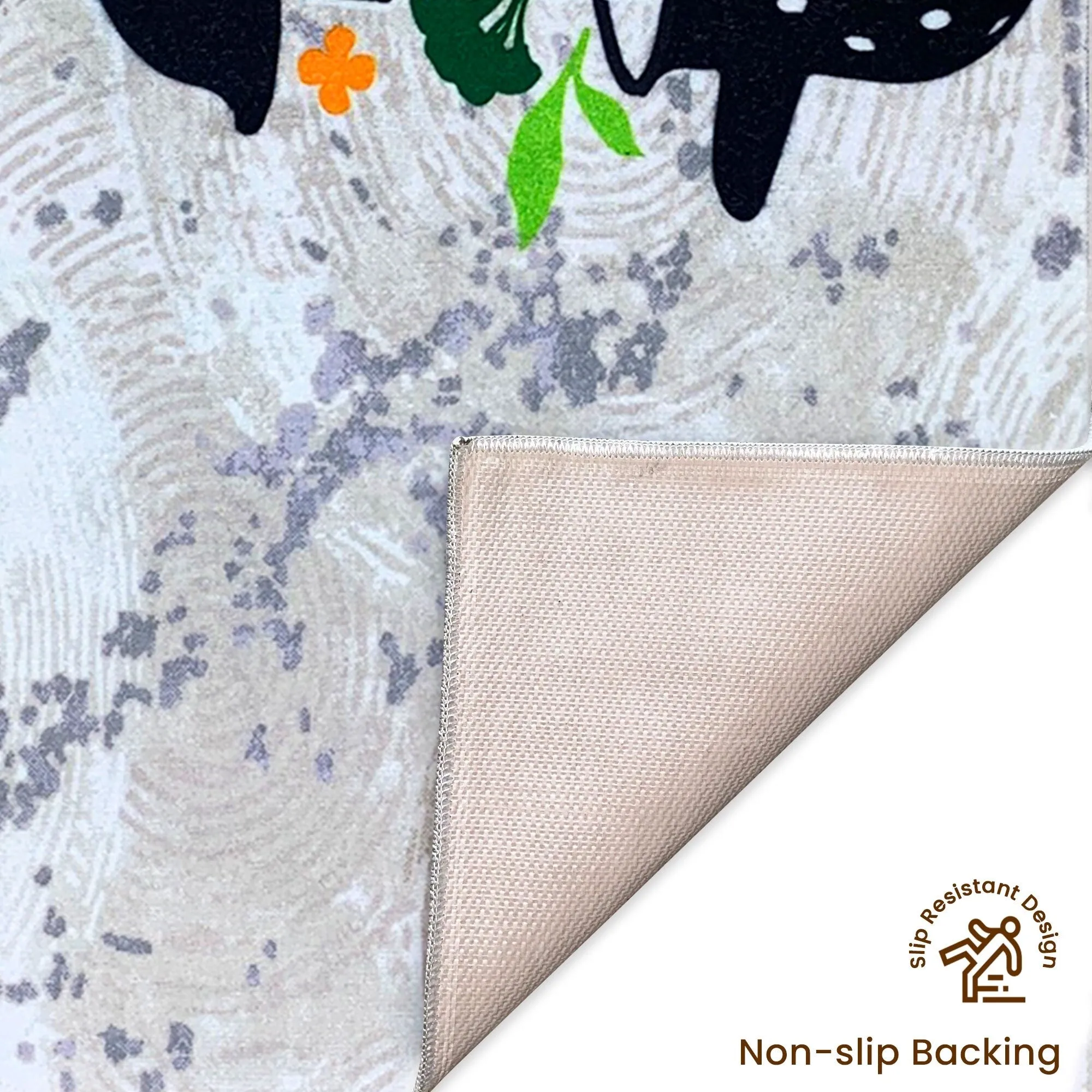 SussexHome Non-skid Ultra-thin Blended Runner Rug - 20 x 59
