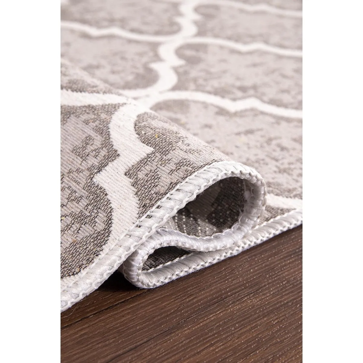 SussexHome Non-skid Ultra-thin Blended Runner Rug - 20 x 59