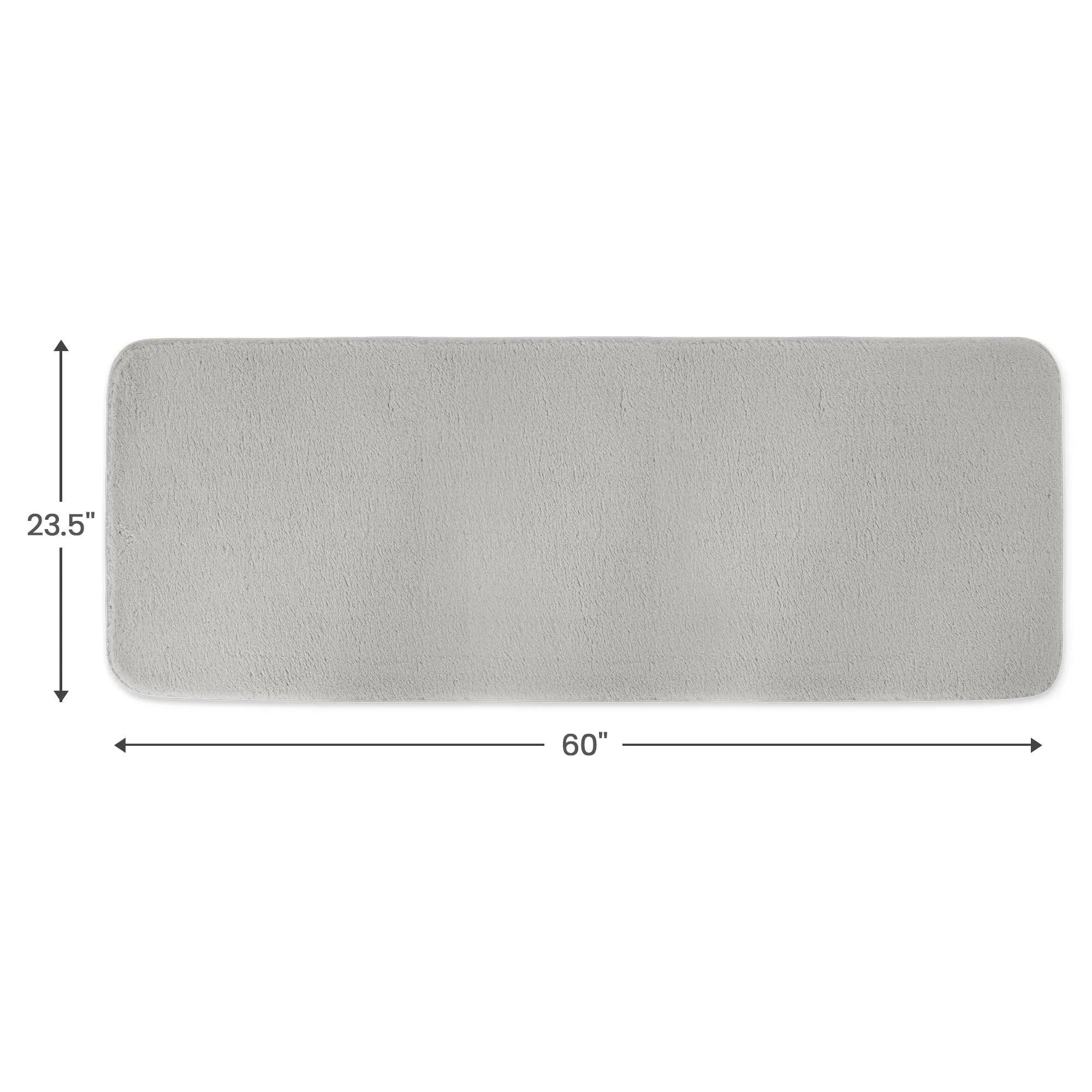 SussexHome Non-skid Ultra-thin Blended Runner Rug - 20 x 59