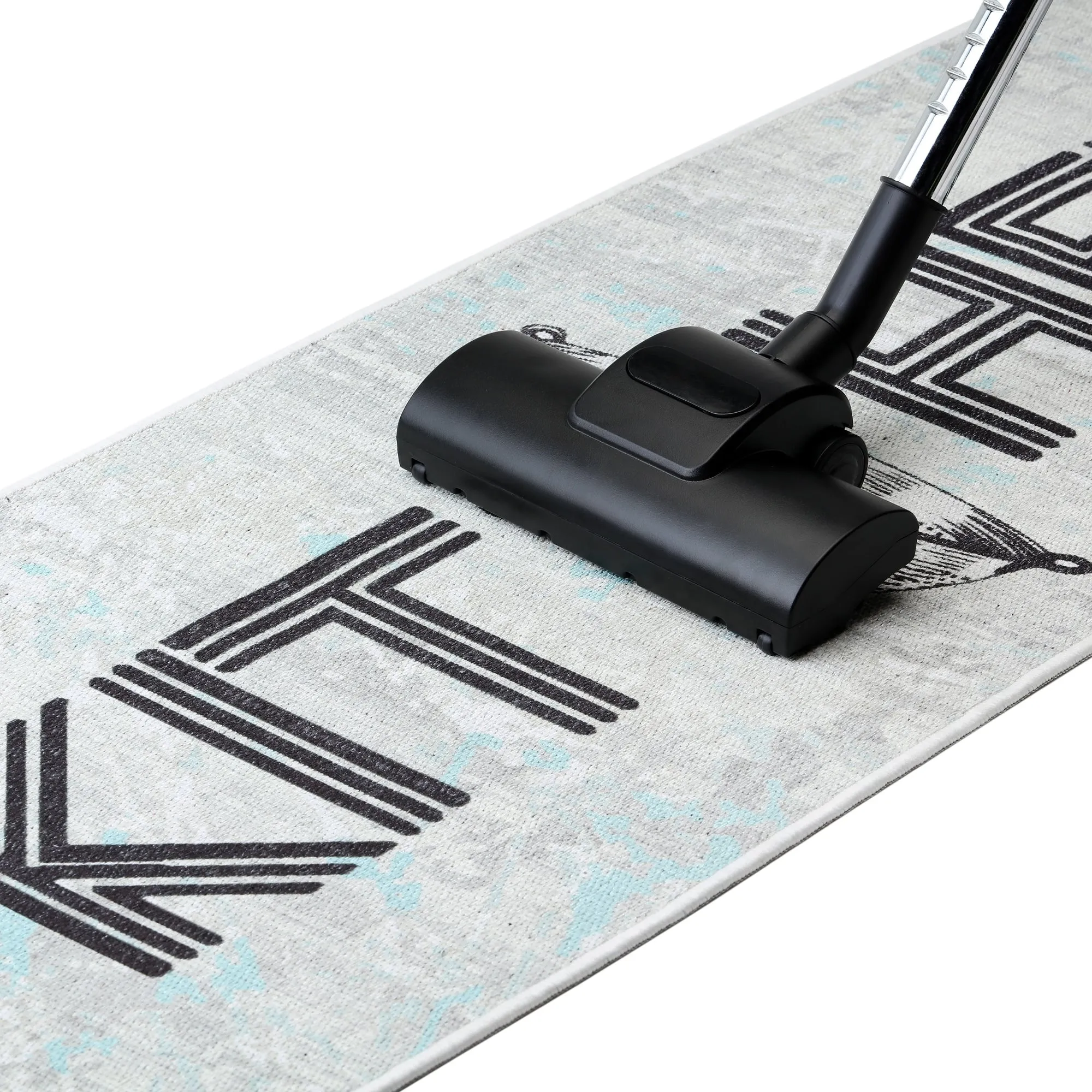 SussexHome Non-skid Ultra-thin Blended Runner Rug - 20 x 59