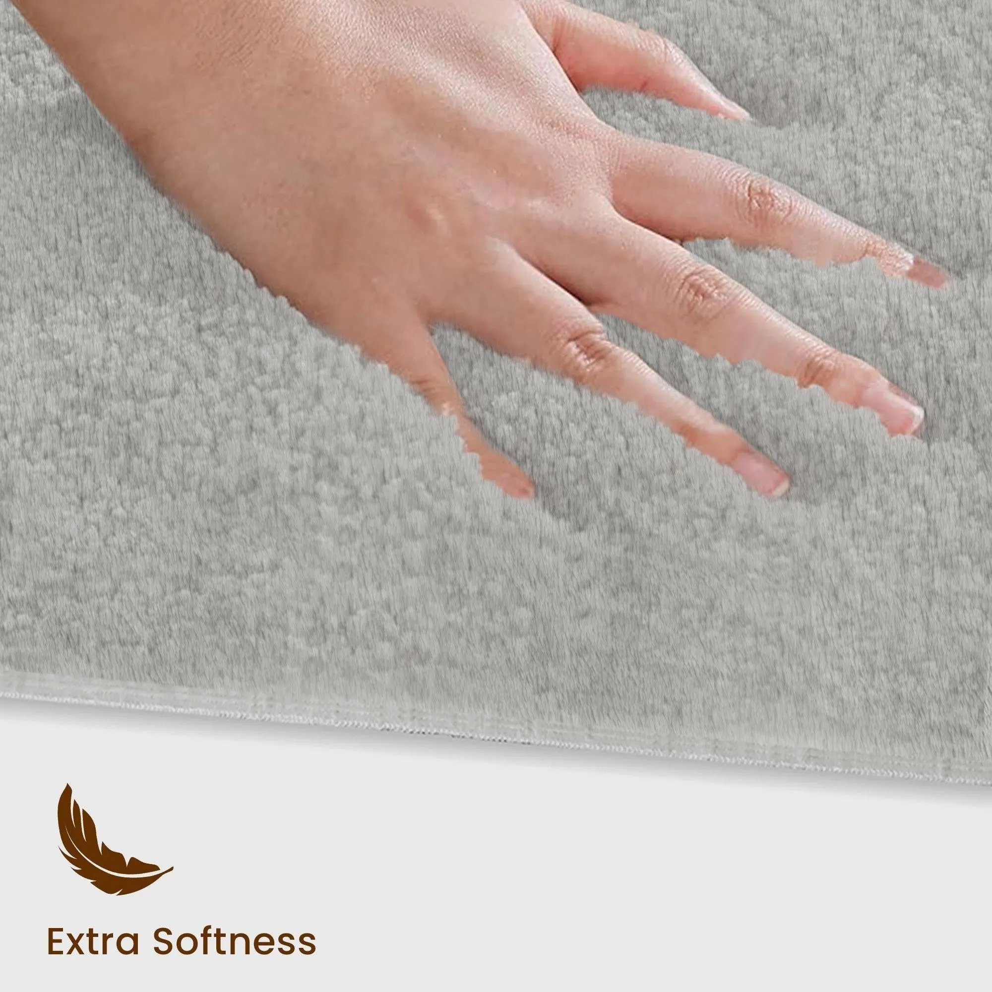 SussexHome Non-skid Ultra-thin Blended Runner Rug - 20 x 59