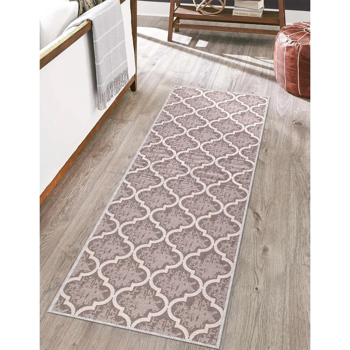 SussexHome Non-skid Ultra-thin Blended Runner Rug - 20 x 59