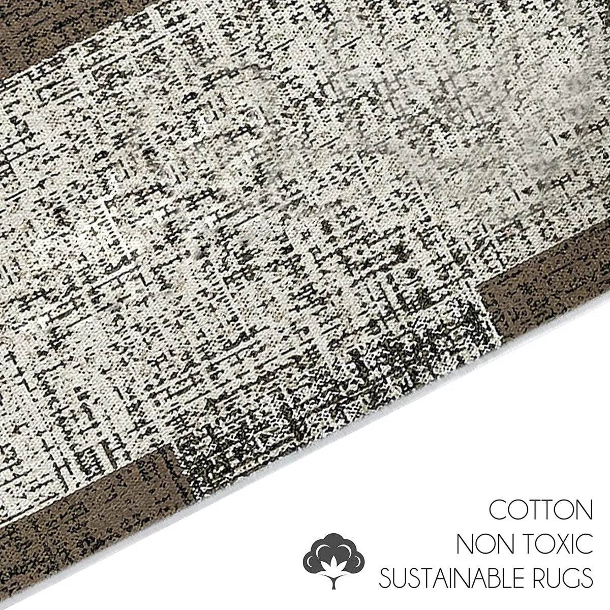 SussexHome Washable Ultra Thin Laundry Room Rug Runner - 20 x 59