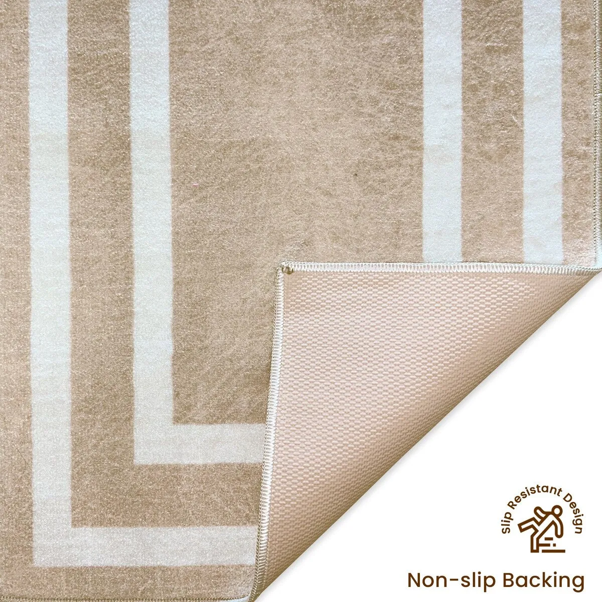 SussexHome Washable Ultra Thin Laundry Room Rug Runner - 20 x 59