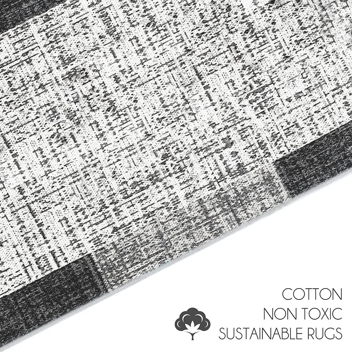 SussexHome Washable Ultra Thin Laundry Room Rug Runner - 20 x 59