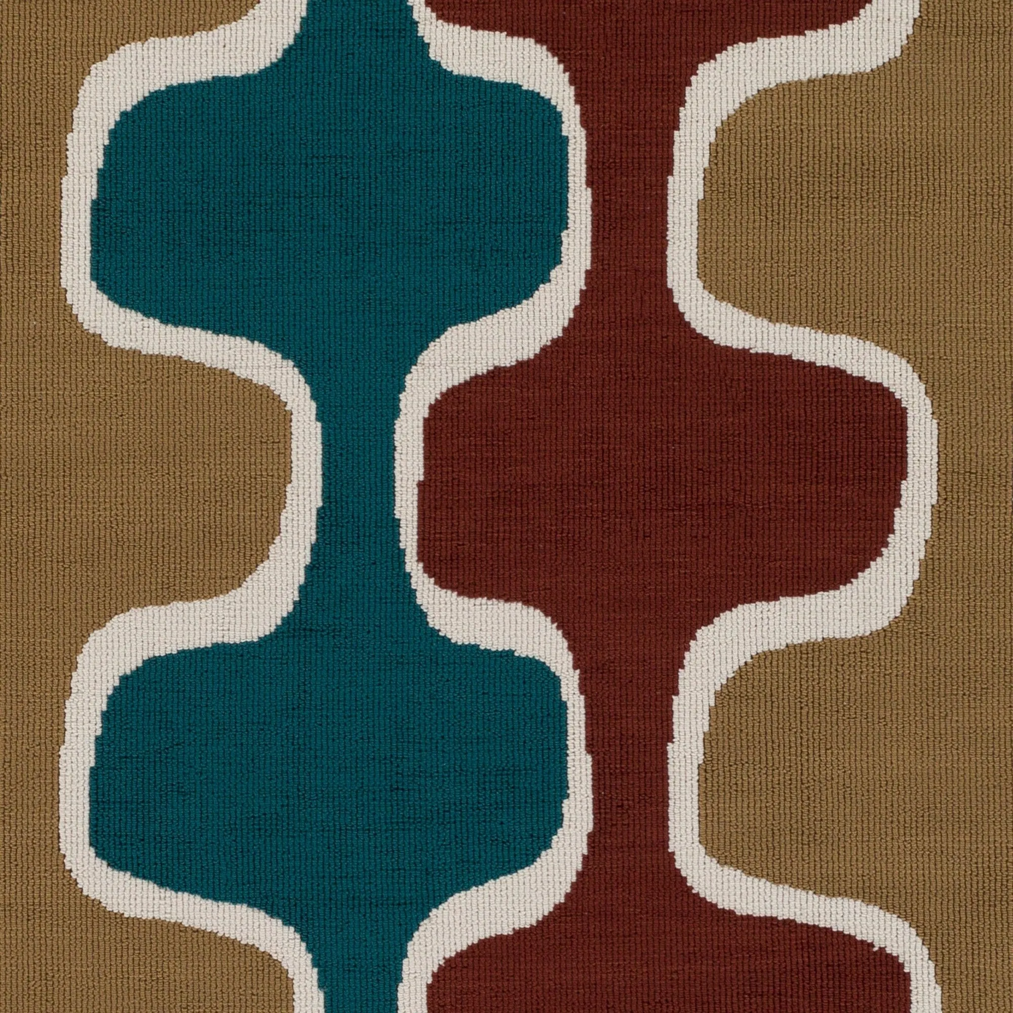 Table-Tufted Ward Polyester Rug