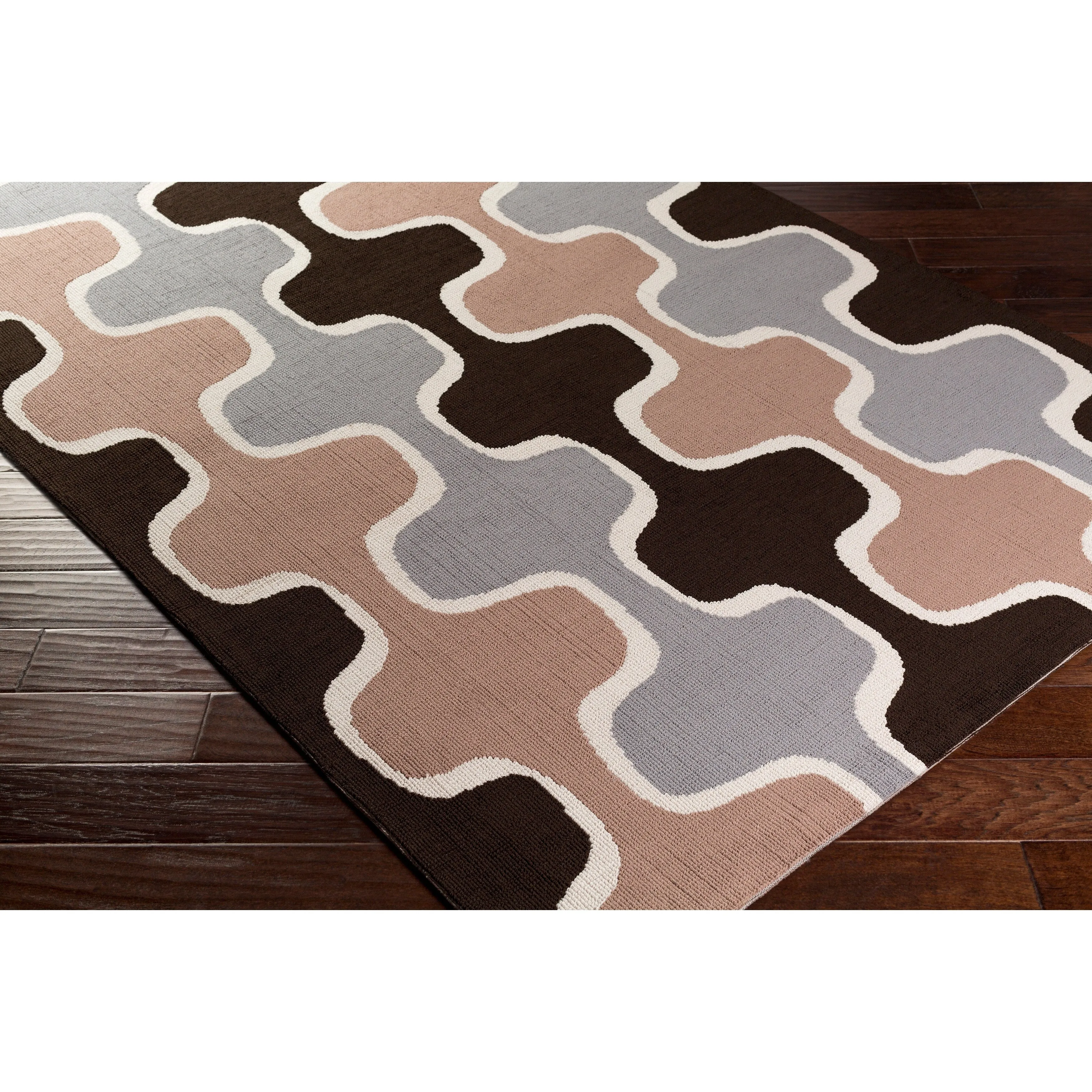 Table-Tufted Ward Polyester Rug