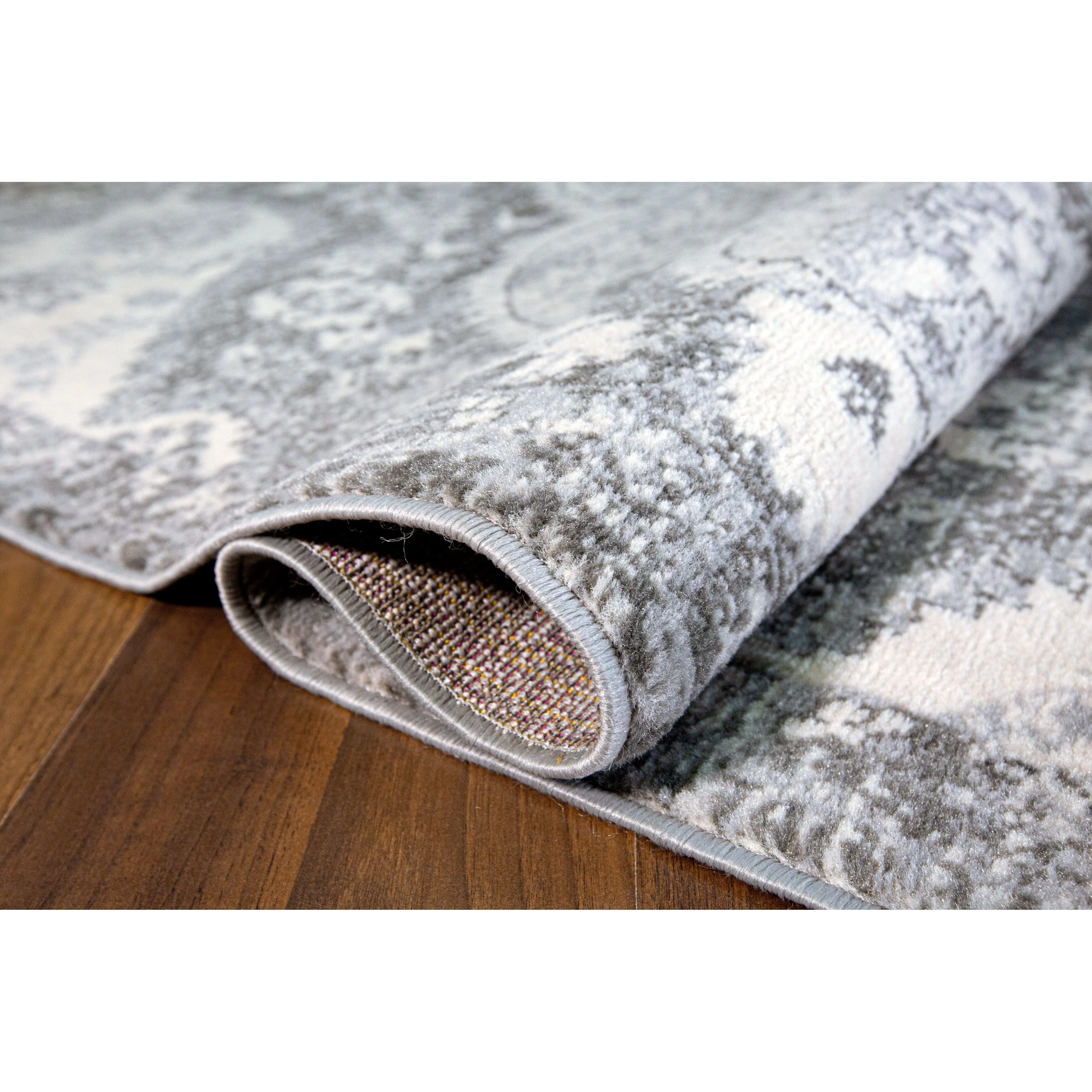 The Curated Nomad Sunset Distressed Vintage Bohemian Rug