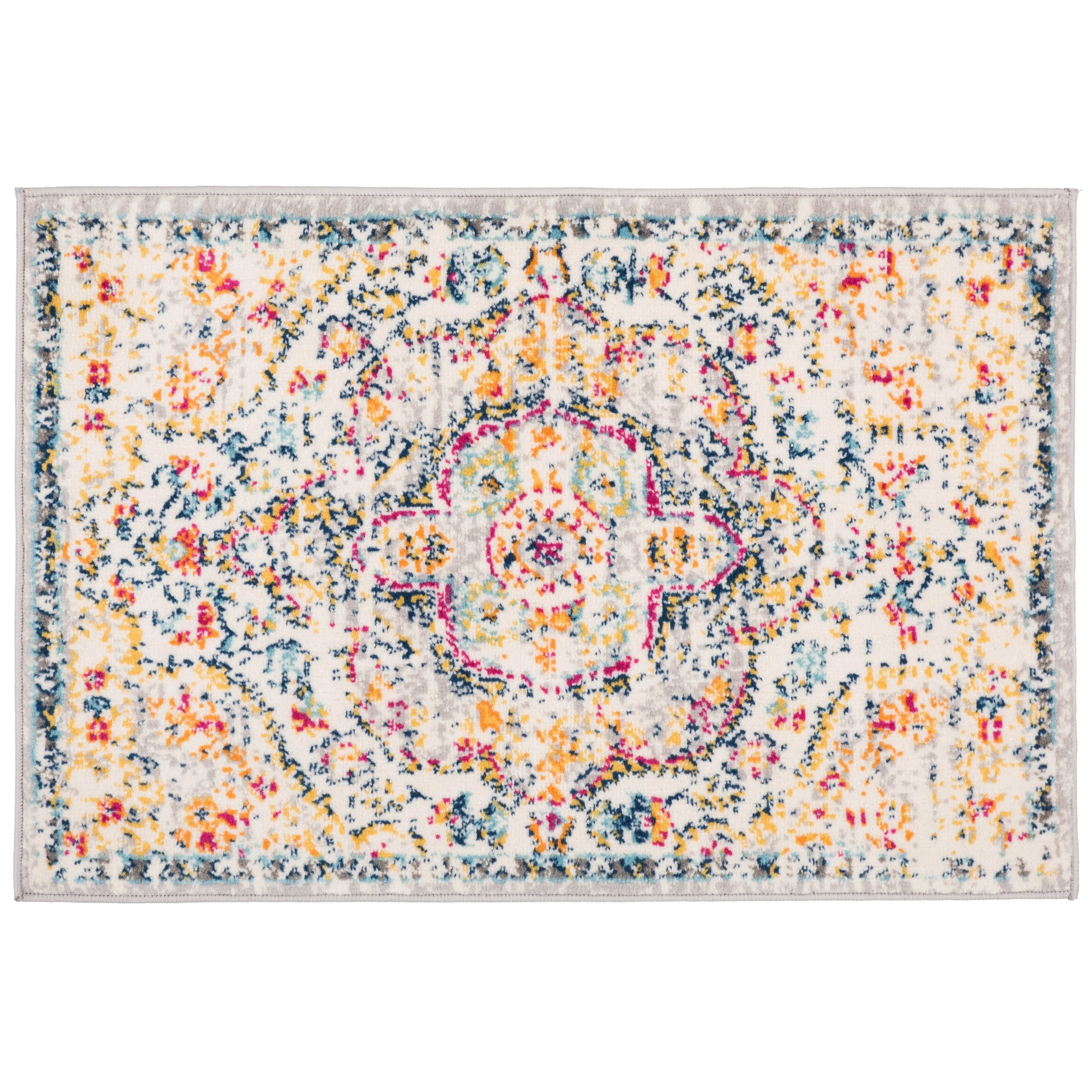 The Curated Nomad Sunset Distressed Vintage Bohemian Rug