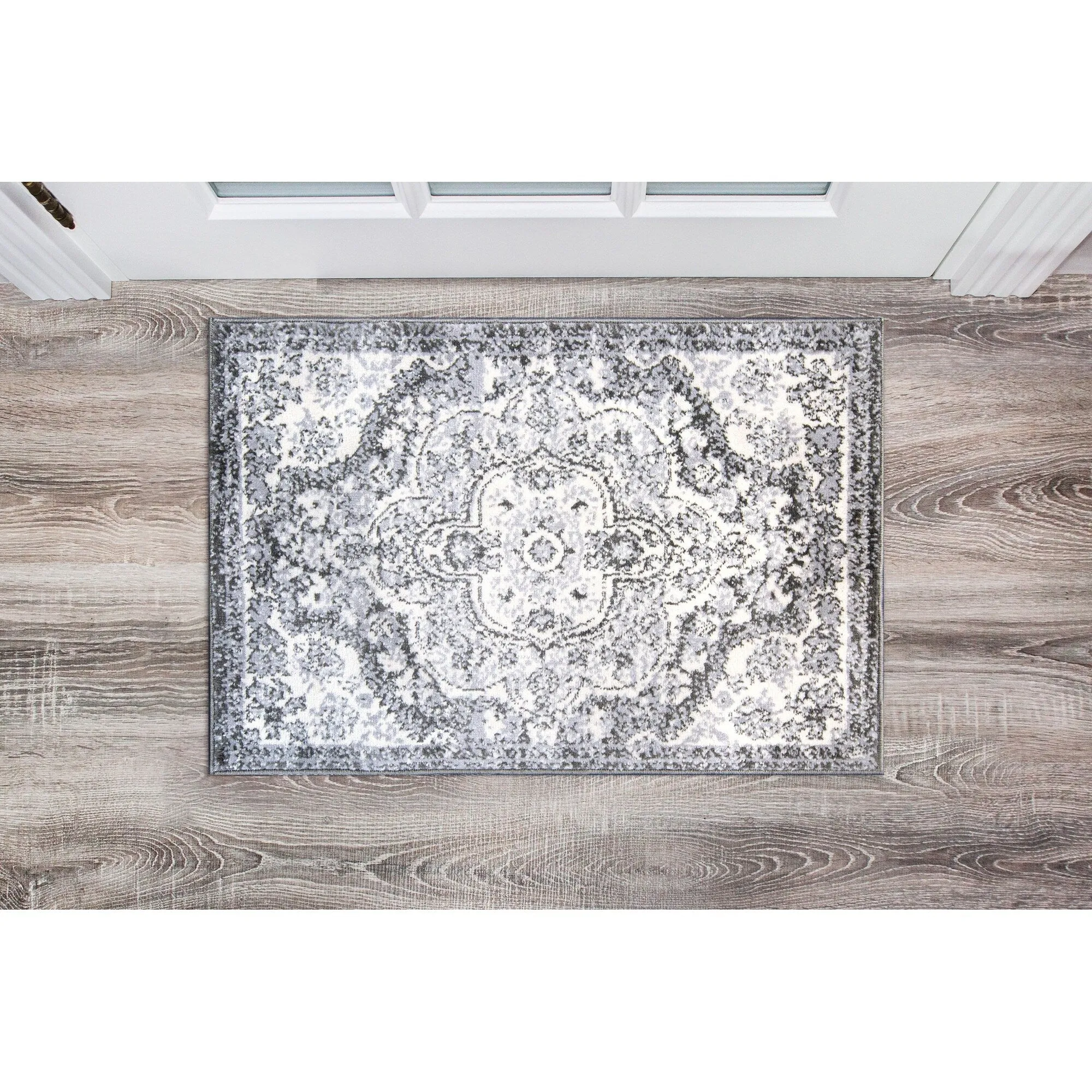The Curated Nomad Sunset Distressed Vintage Bohemian Rug