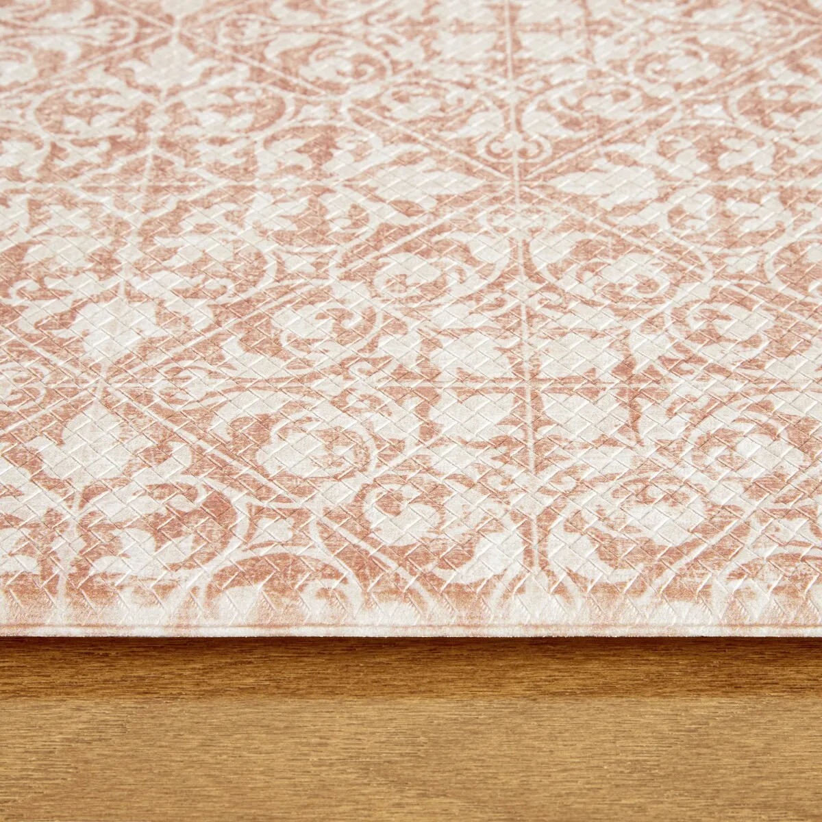 TOWN & COUNTRY BASICS Vintage Medallion Anti Fatigue Kitchen Mat Non-Slip Backing