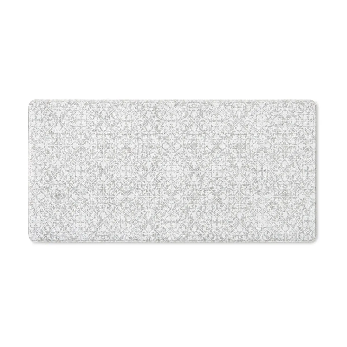 TOWN & COUNTRY BASICS Vintage Medallion Anti Fatigue Kitchen Mat Non-Slip Backing