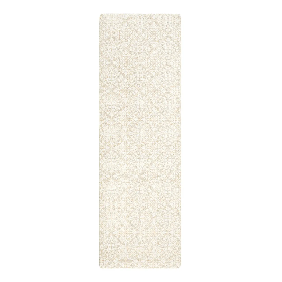 TOWN & COUNTRY BASICS Vintage Medallion Anti Fatigue Kitchen Mat Non-Slip Backing