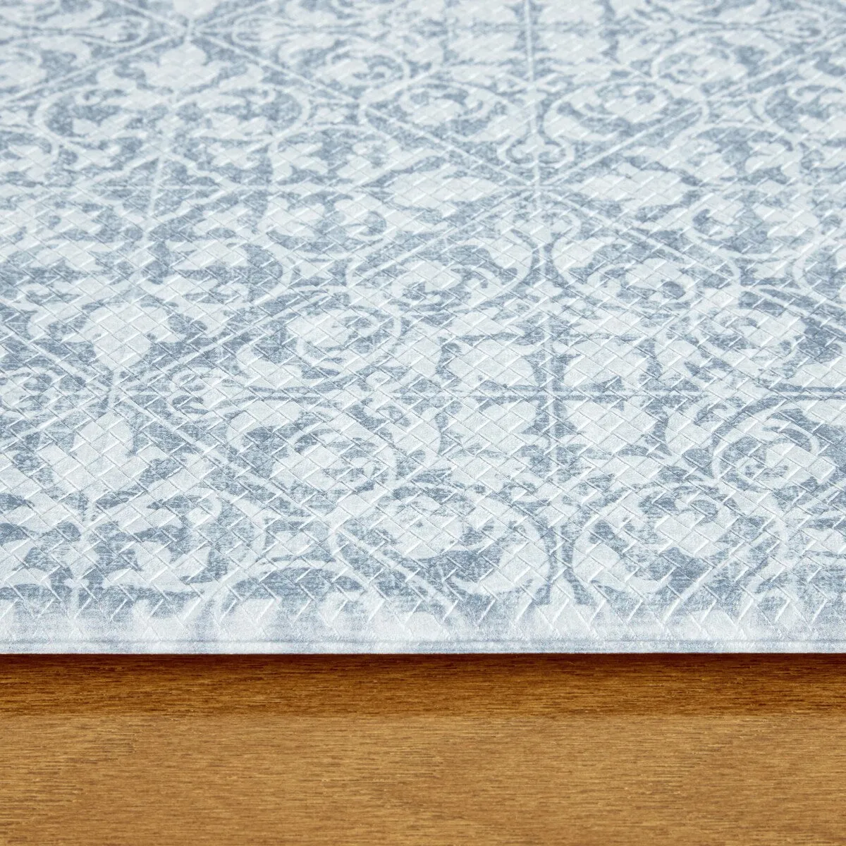TOWN & COUNTRY BASICS Vintage Medallion Anti Fatigue Kitchen Mat Non-Slip Backing