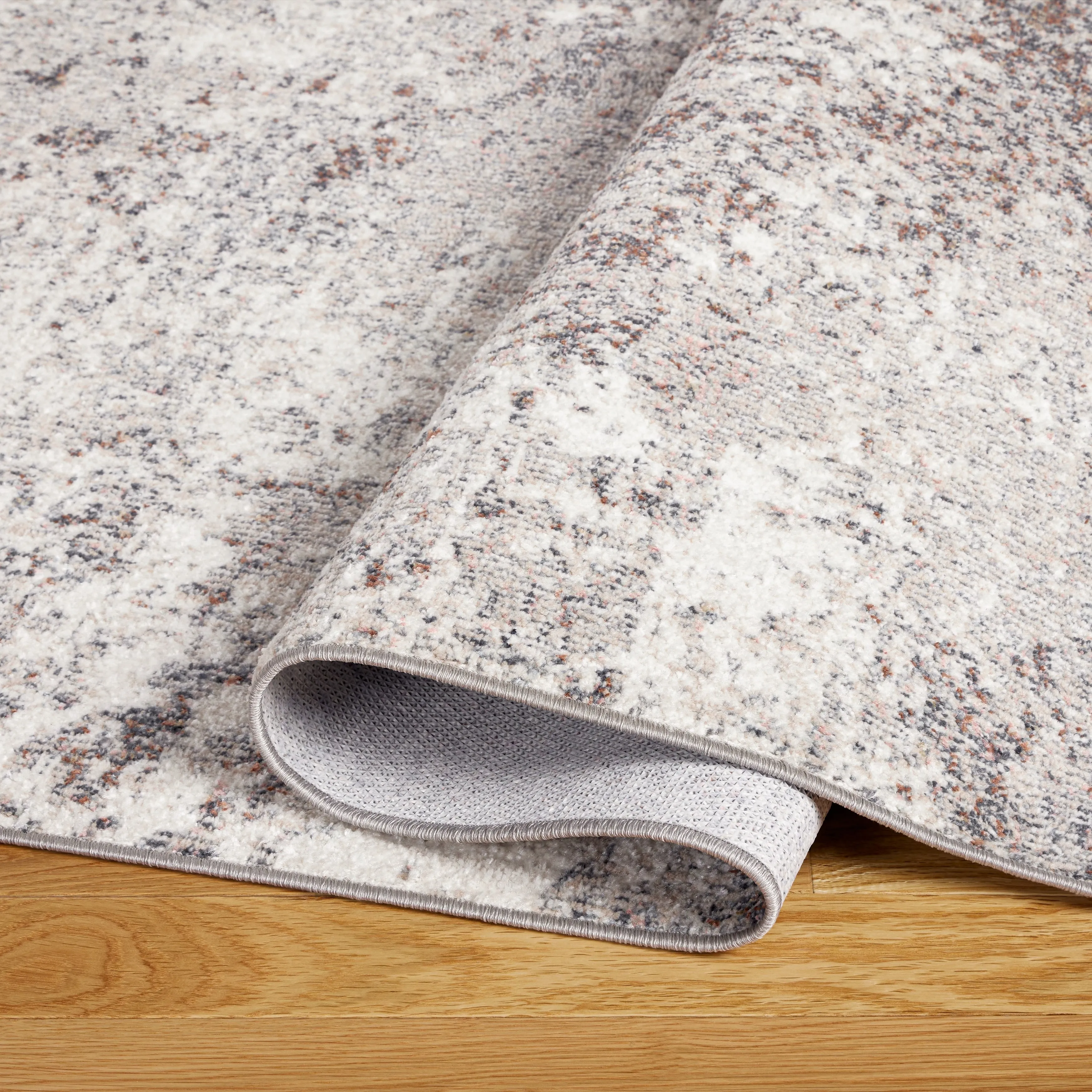 TOWN & COUNTRY EVERYDAY Rein Abstract Cloud Everwash Washable Non-Slip Backing Area Rug