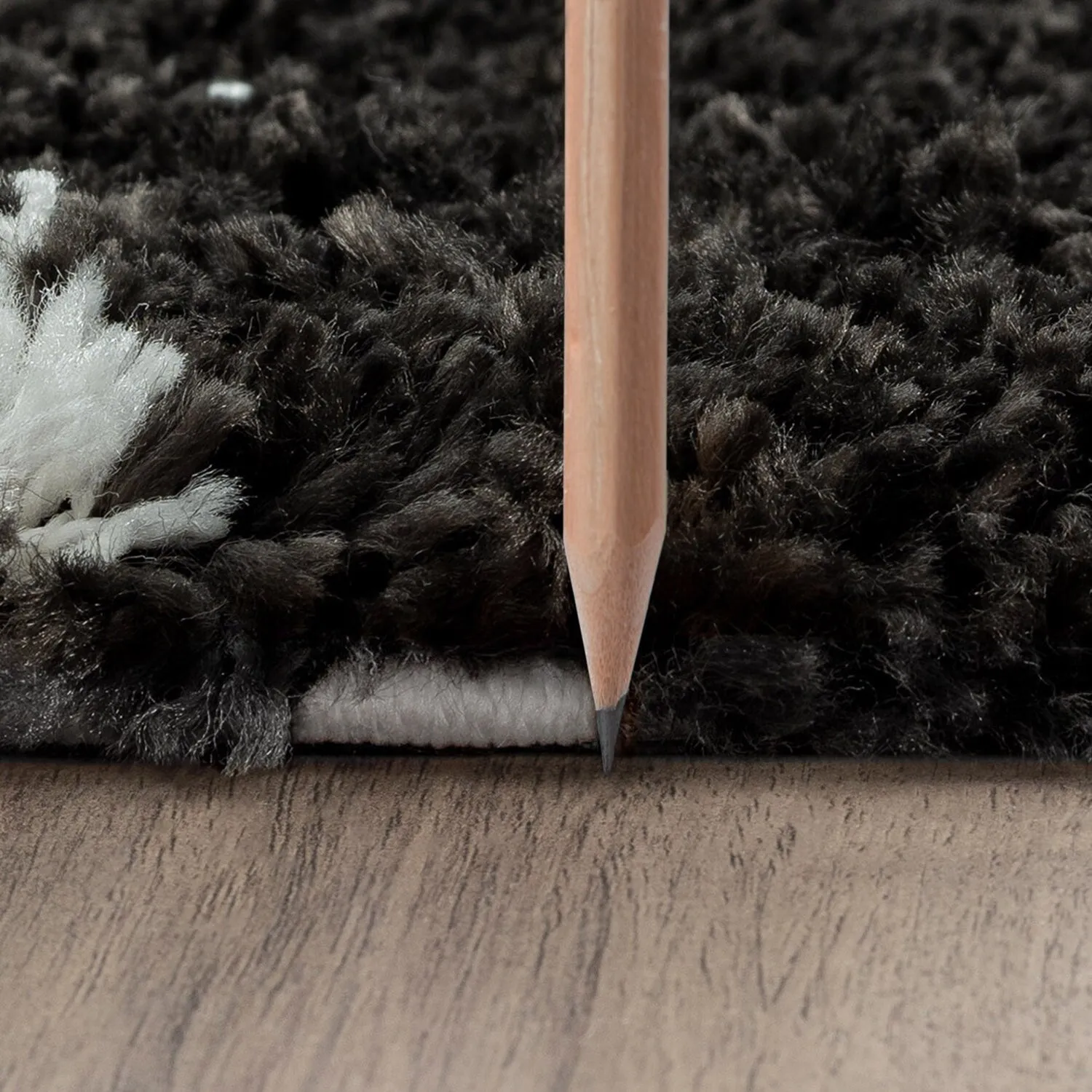 Upscale Shag Modern & Contemporary Abstract Indoor Area Rug
