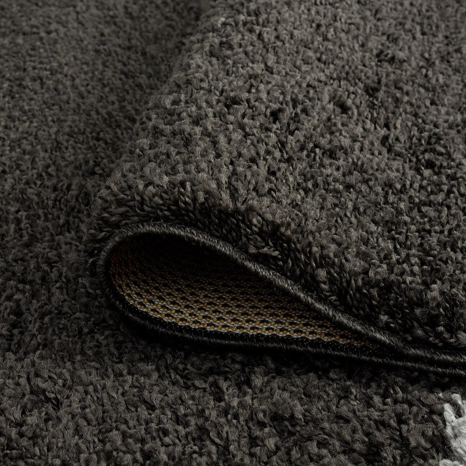 Upscale Shag Modern & Contemporary Abstract Indoor Area Rug