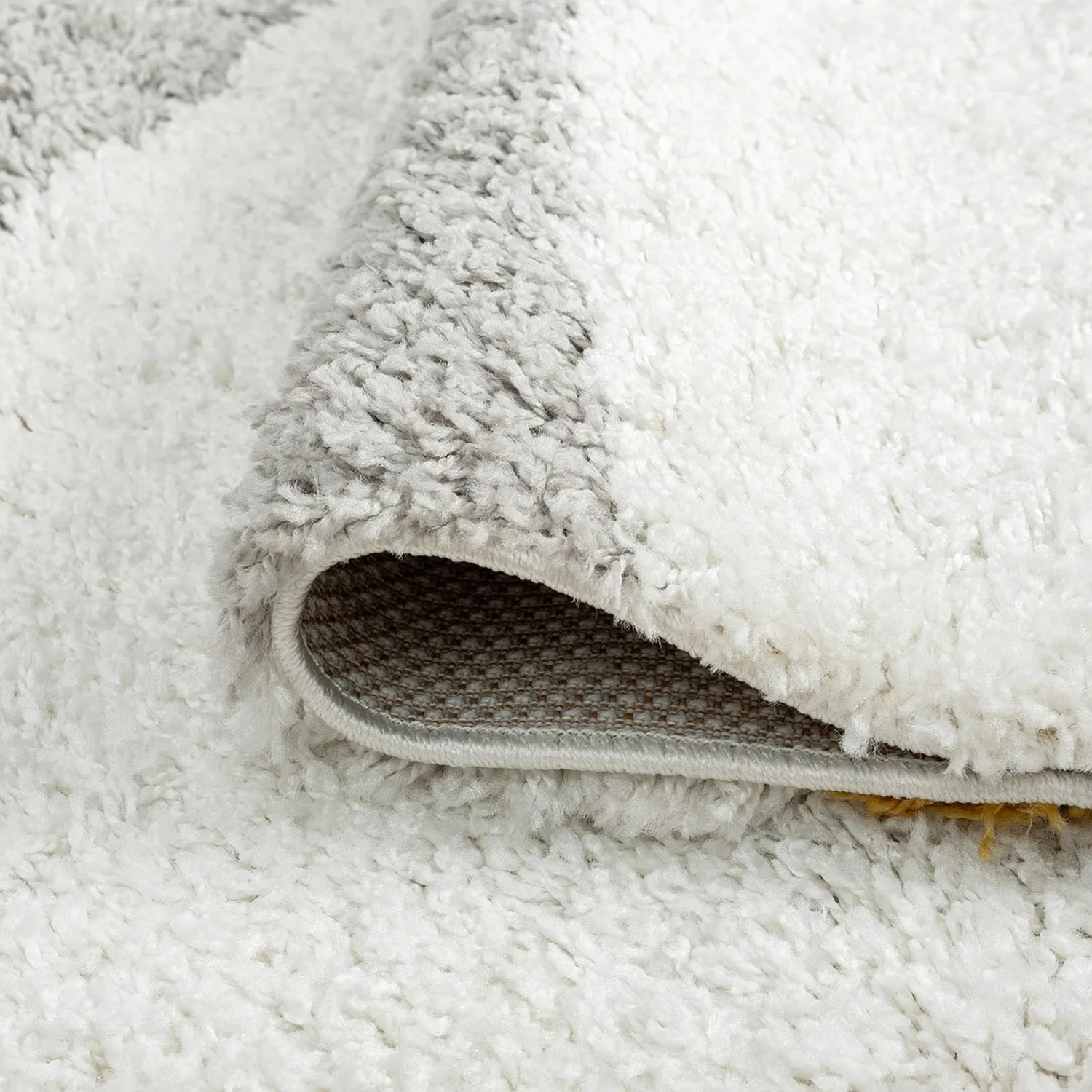 Upscale Shag Modern & Contemporary Abstract Indoor Area Rug