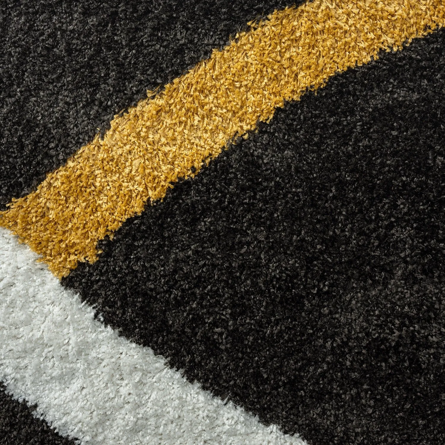 Upscale Shag Modern & Contemporary Abstract Indoor Area Rug