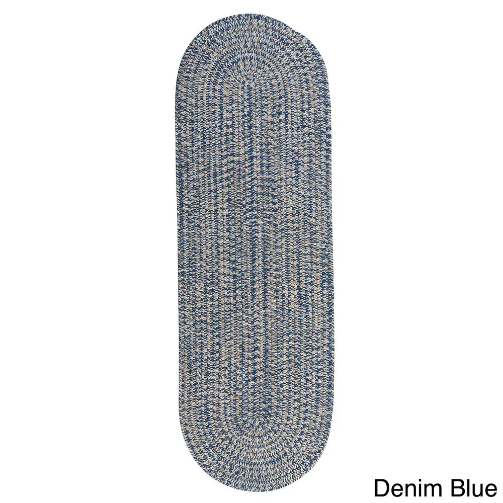 Urban Wool Blend Flat Braided Rug