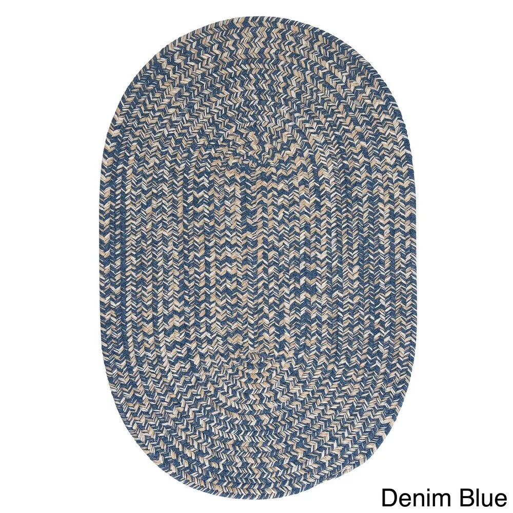 Urban Wool Blend Flat Braided Rug