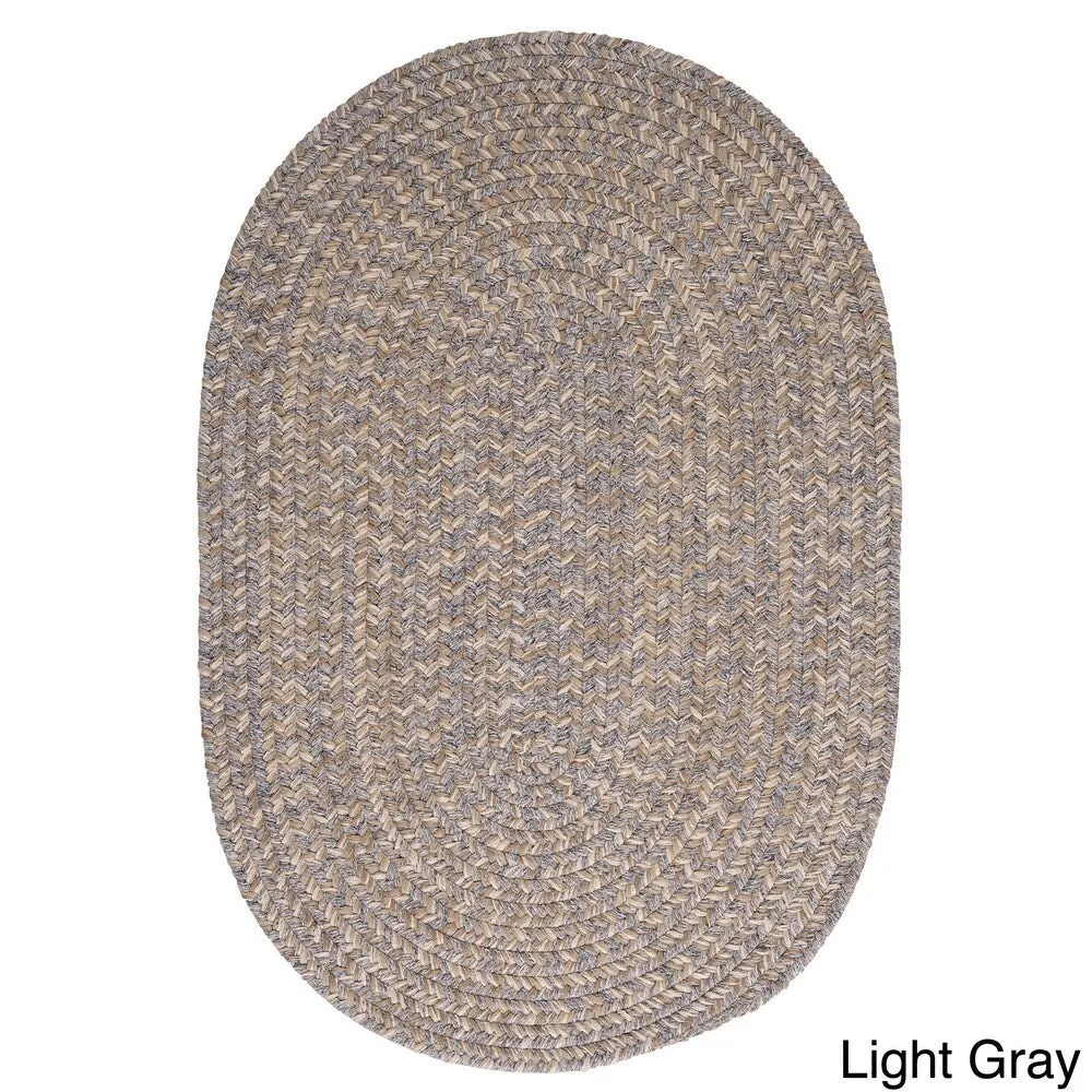 Urban Wool Blend Flat Braided Rug